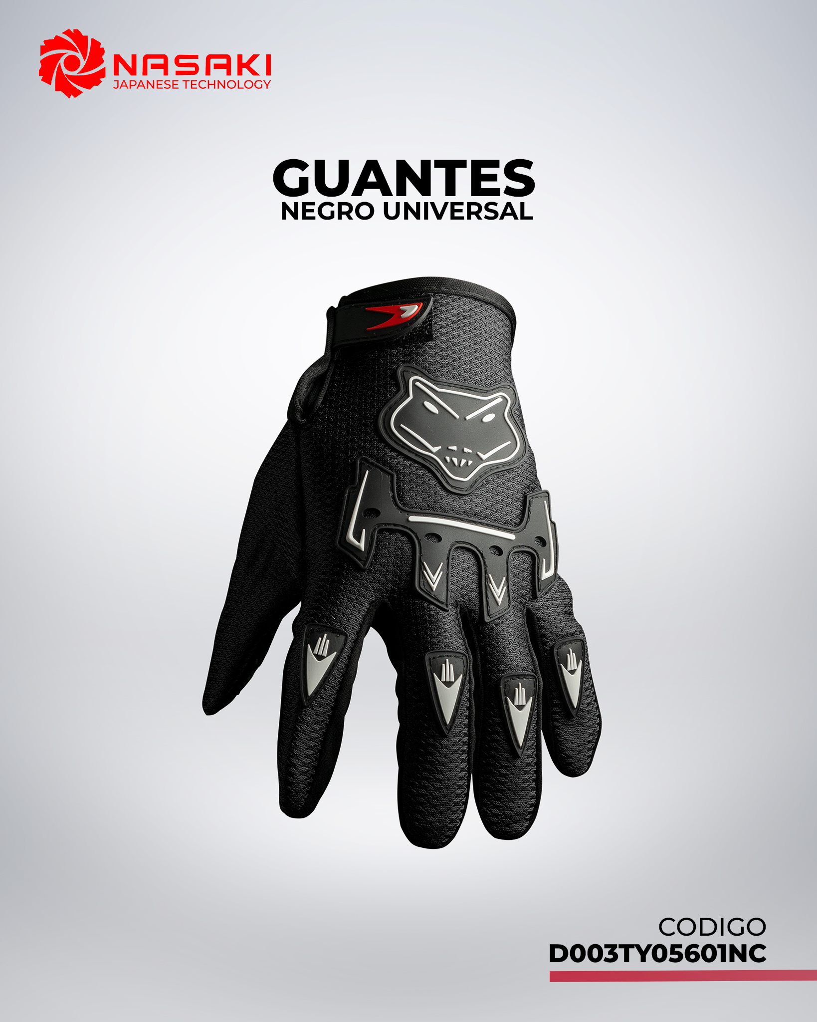 GUANTES NEGRO UNIVERSAL