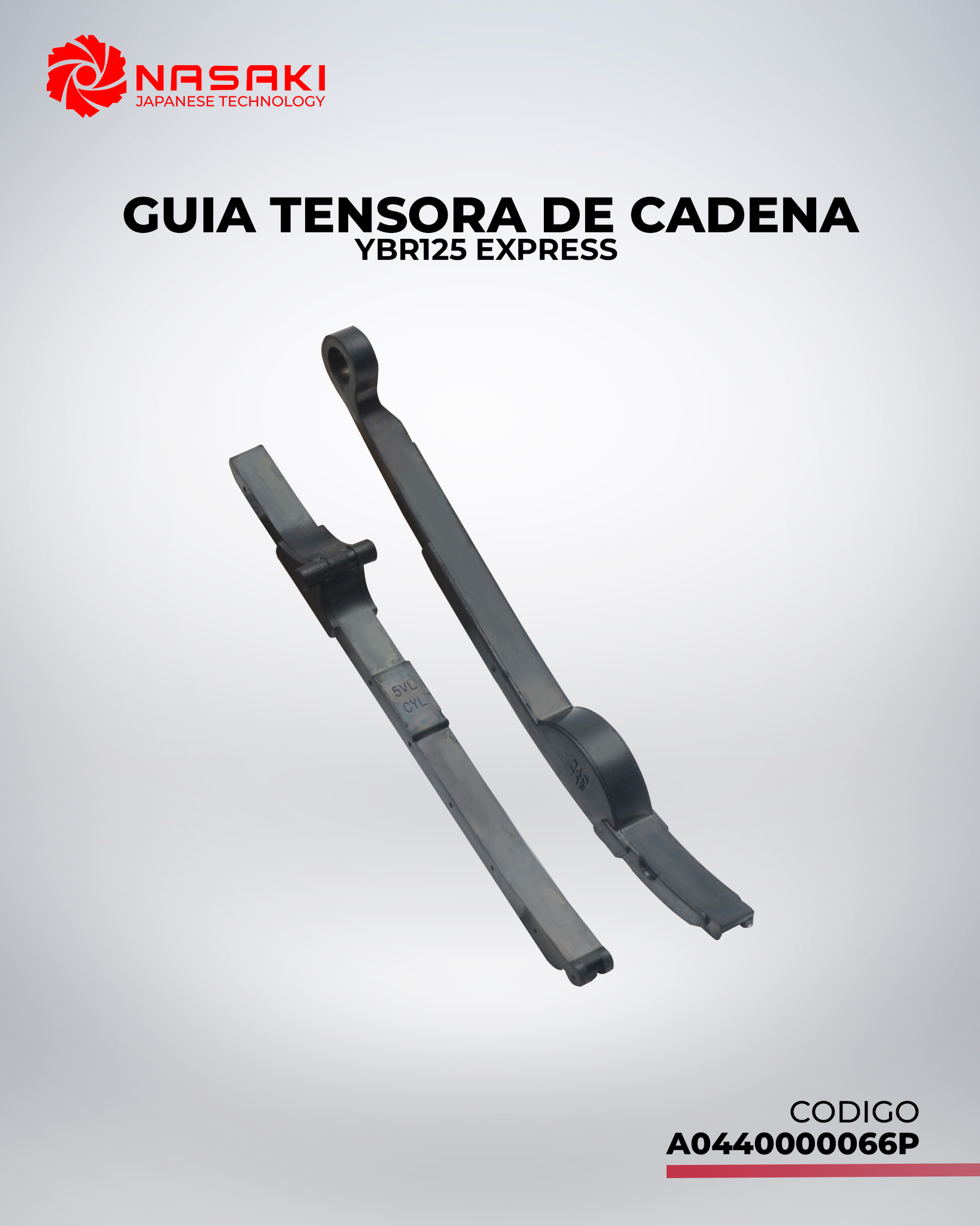 GUIA TENSORA DE CADENA YBR125 EXPRESS