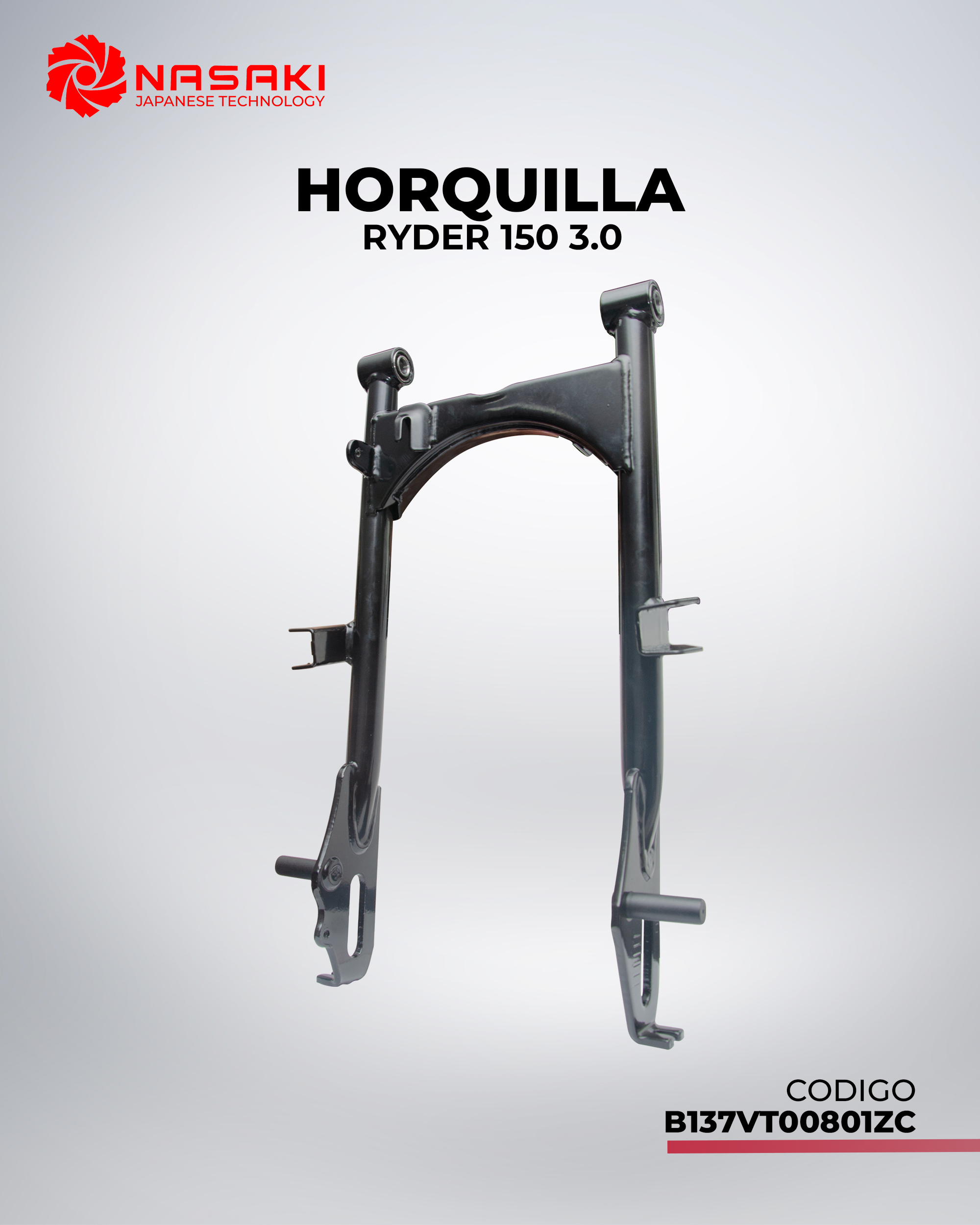 HORQUILLA RYDER 150 3.0