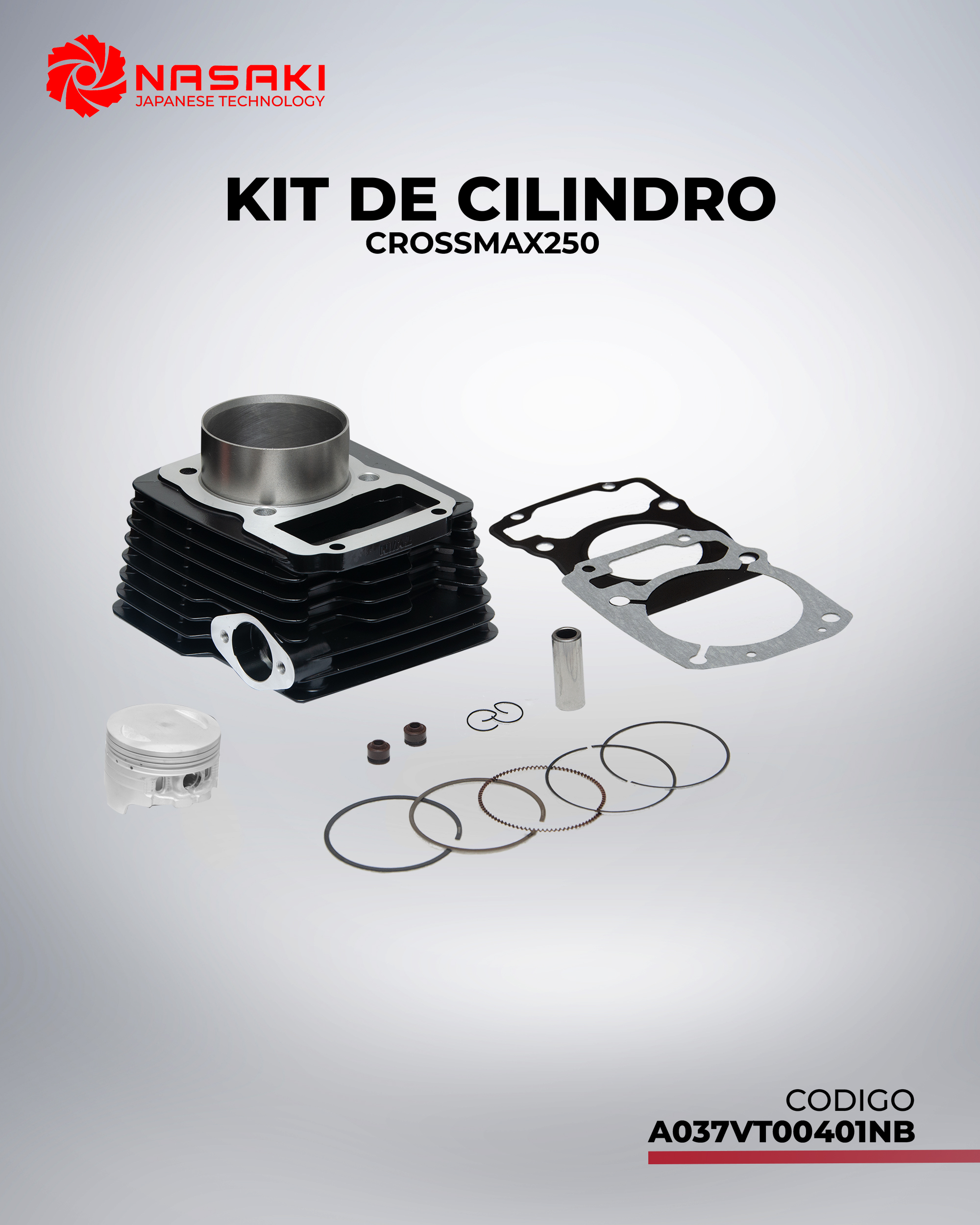 KIT DE CILINDRO CROSSMAX250