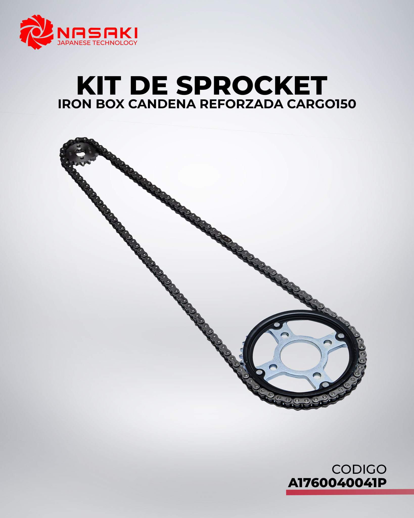 KIT DE SPROCKET CANDENA REFORZADA CARGO-150