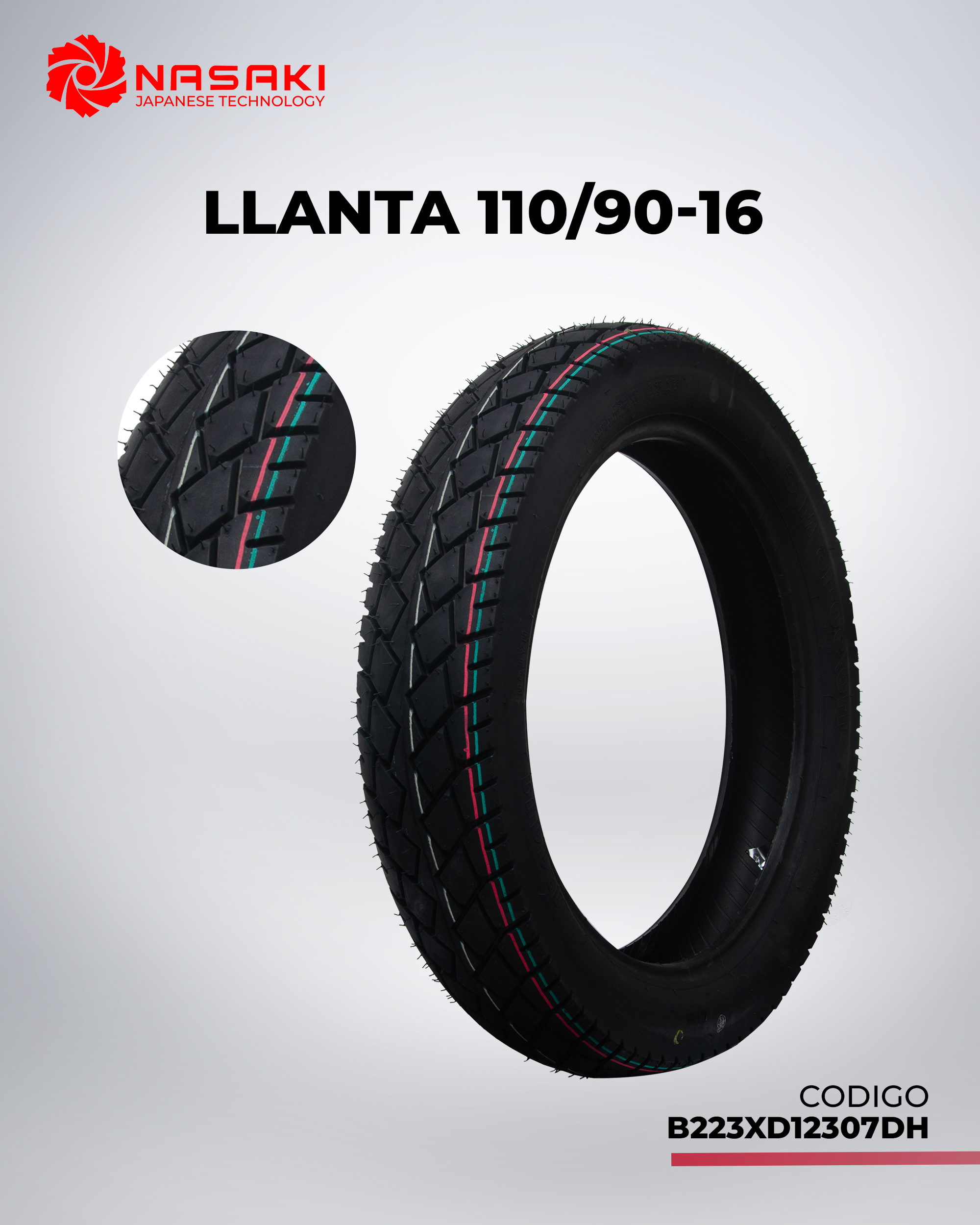 LLANTA 110-90-16