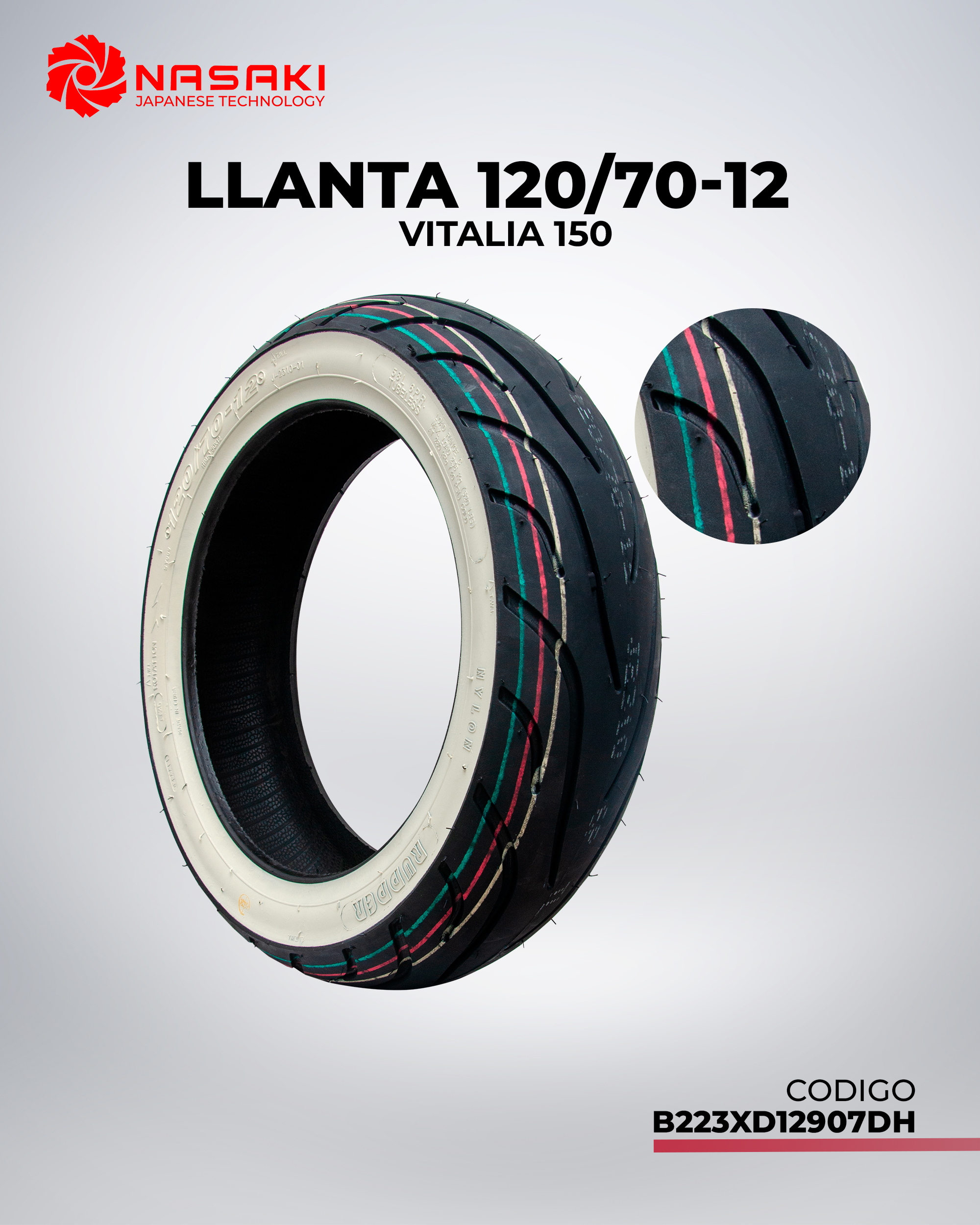 LLANTA 120-70-12