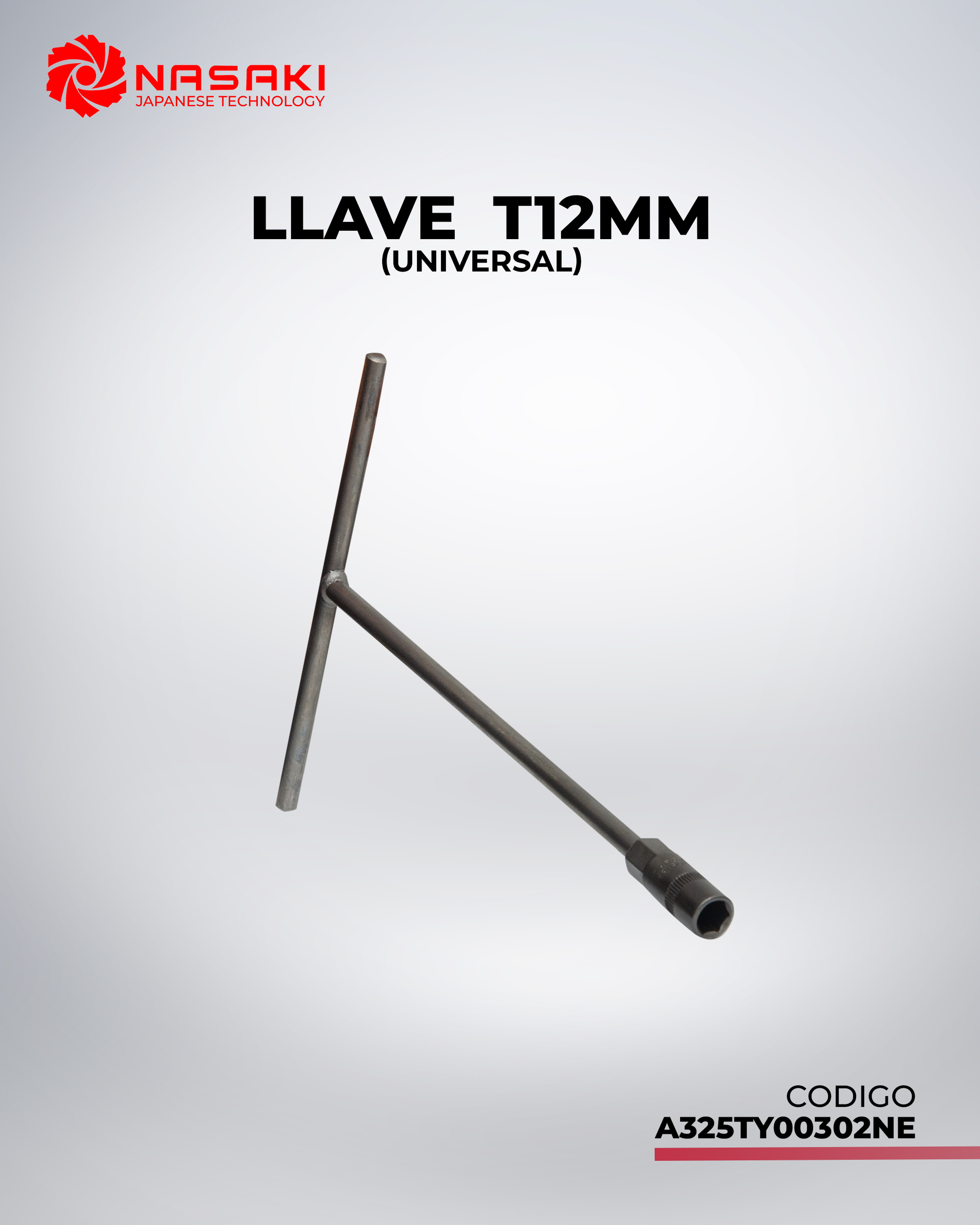 LLAVE T12 MM UNIVERSAL