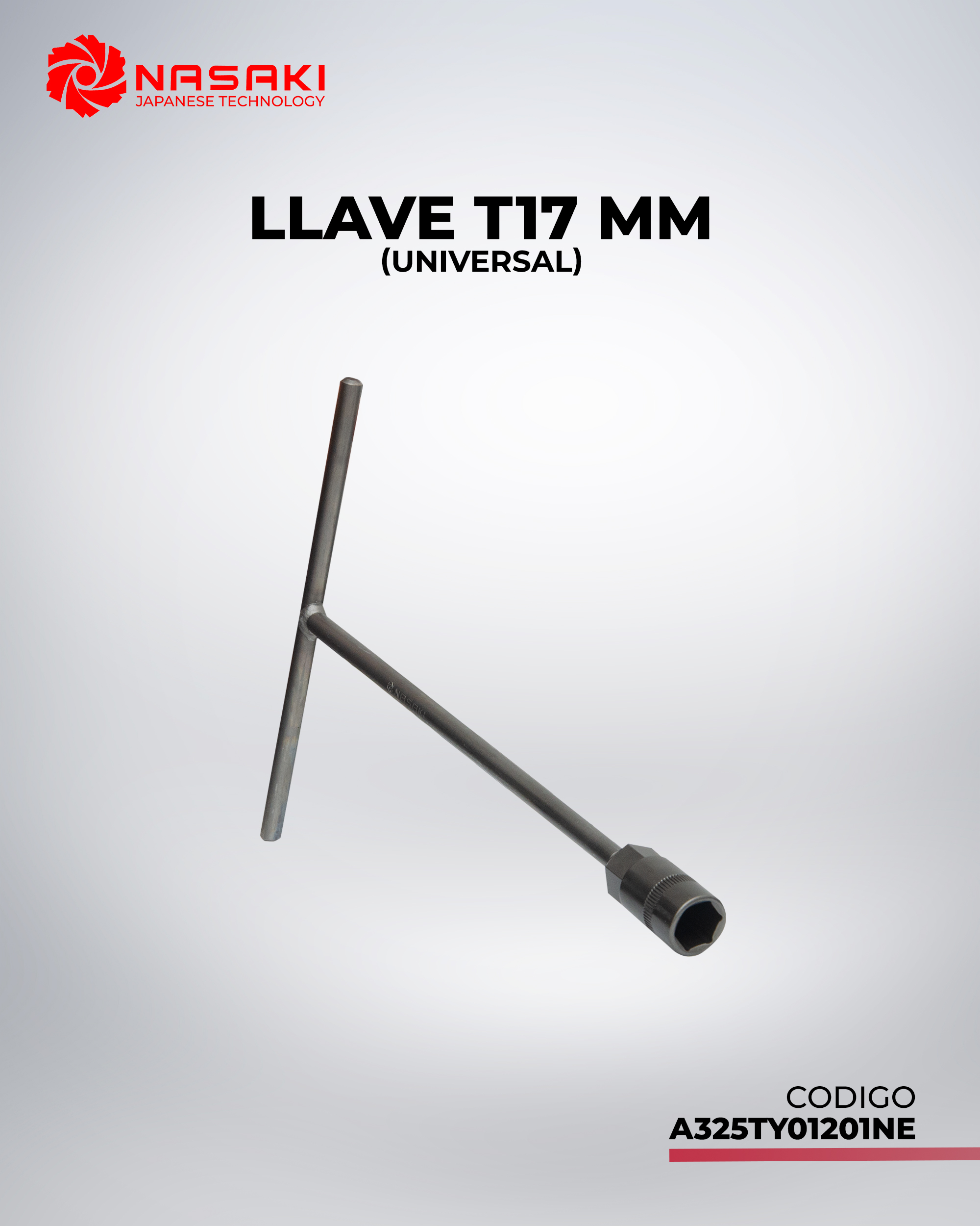 LLAVE T17 MM UNIVERSAL