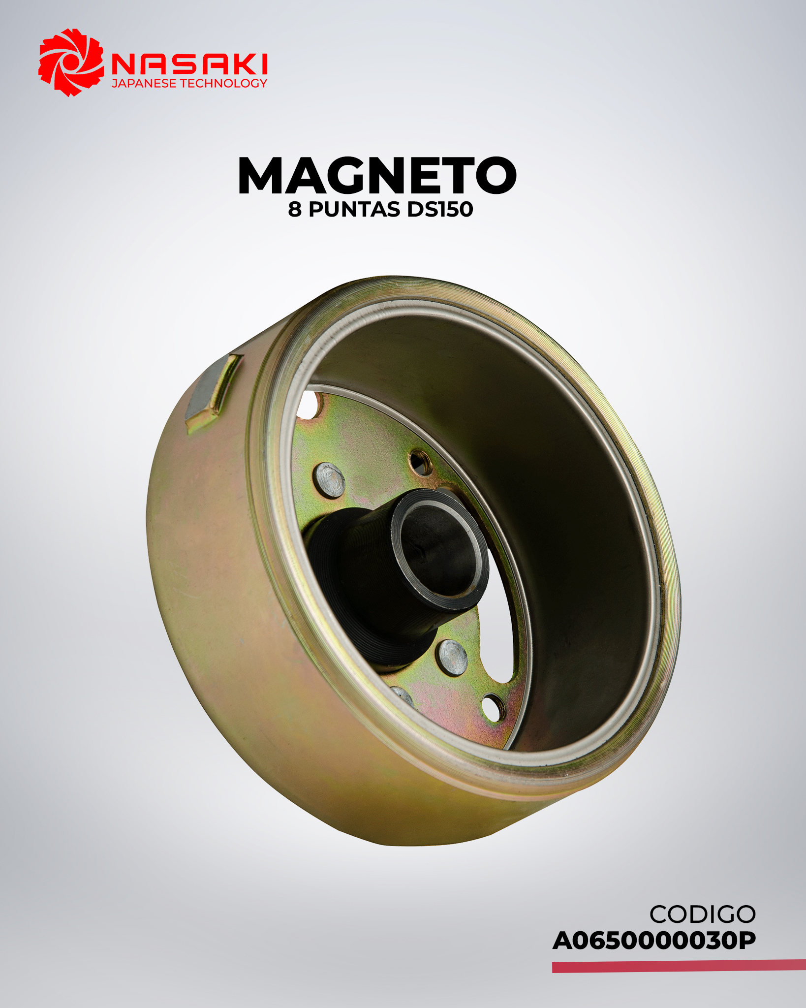 MAGNETO 8 PUNTAS DS150