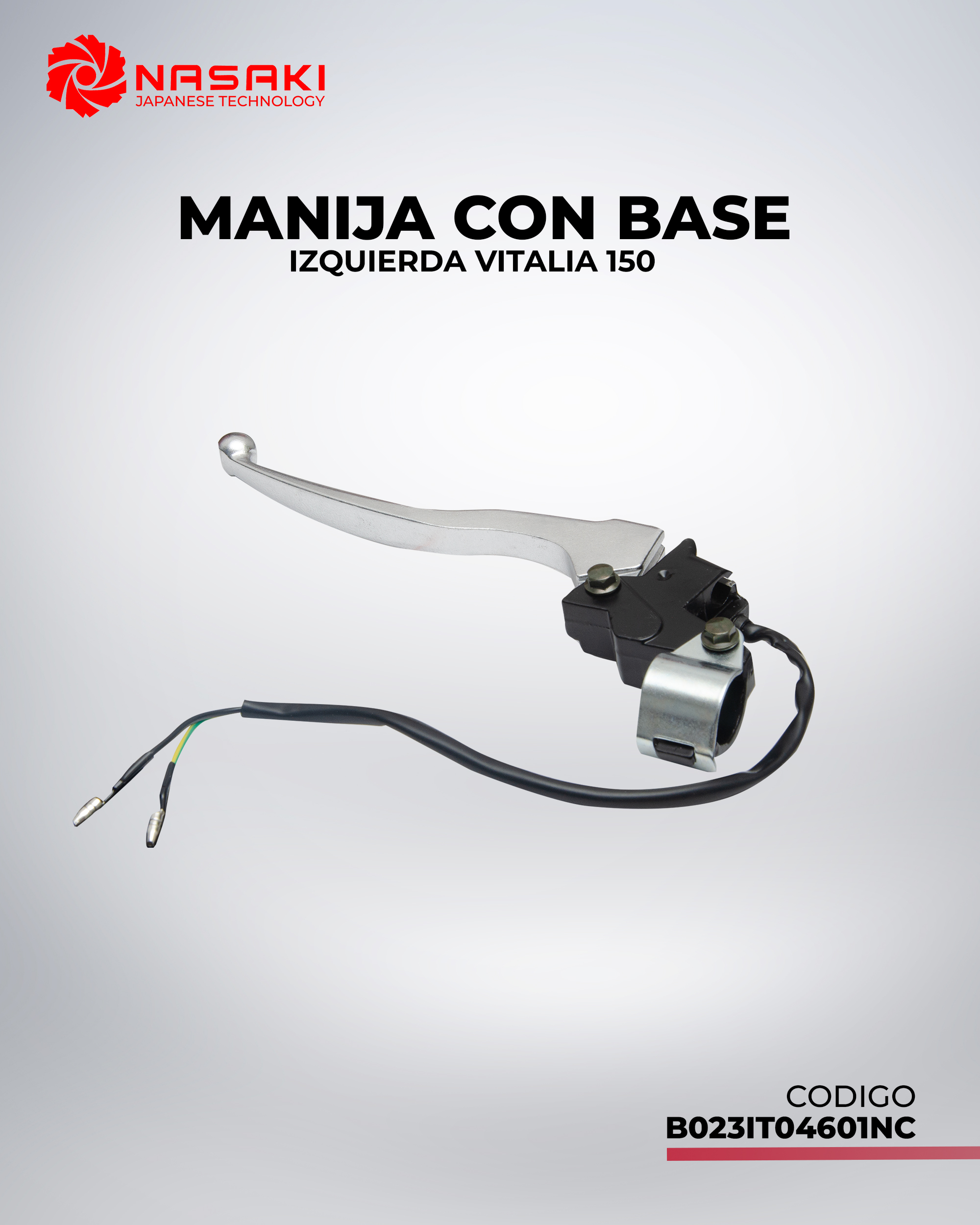 MANIJA CON BASE IZQ VITALIA 150