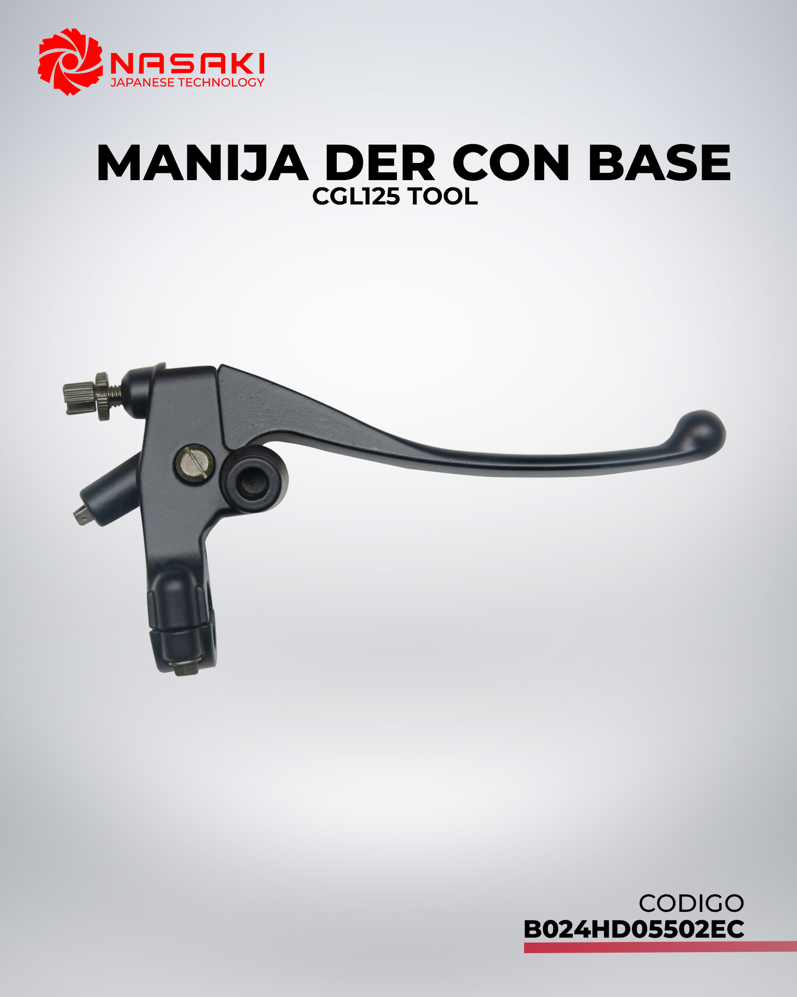 MANIJA DER CON BASE CGL125