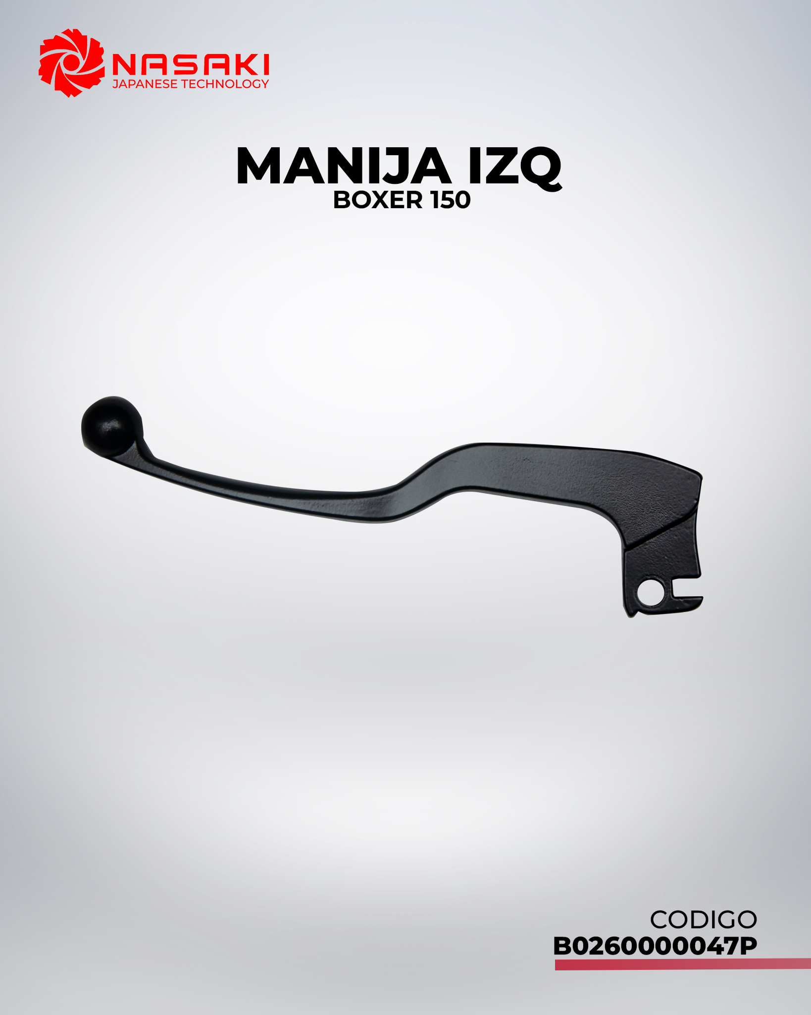MANIJA IZQ BOXER 150