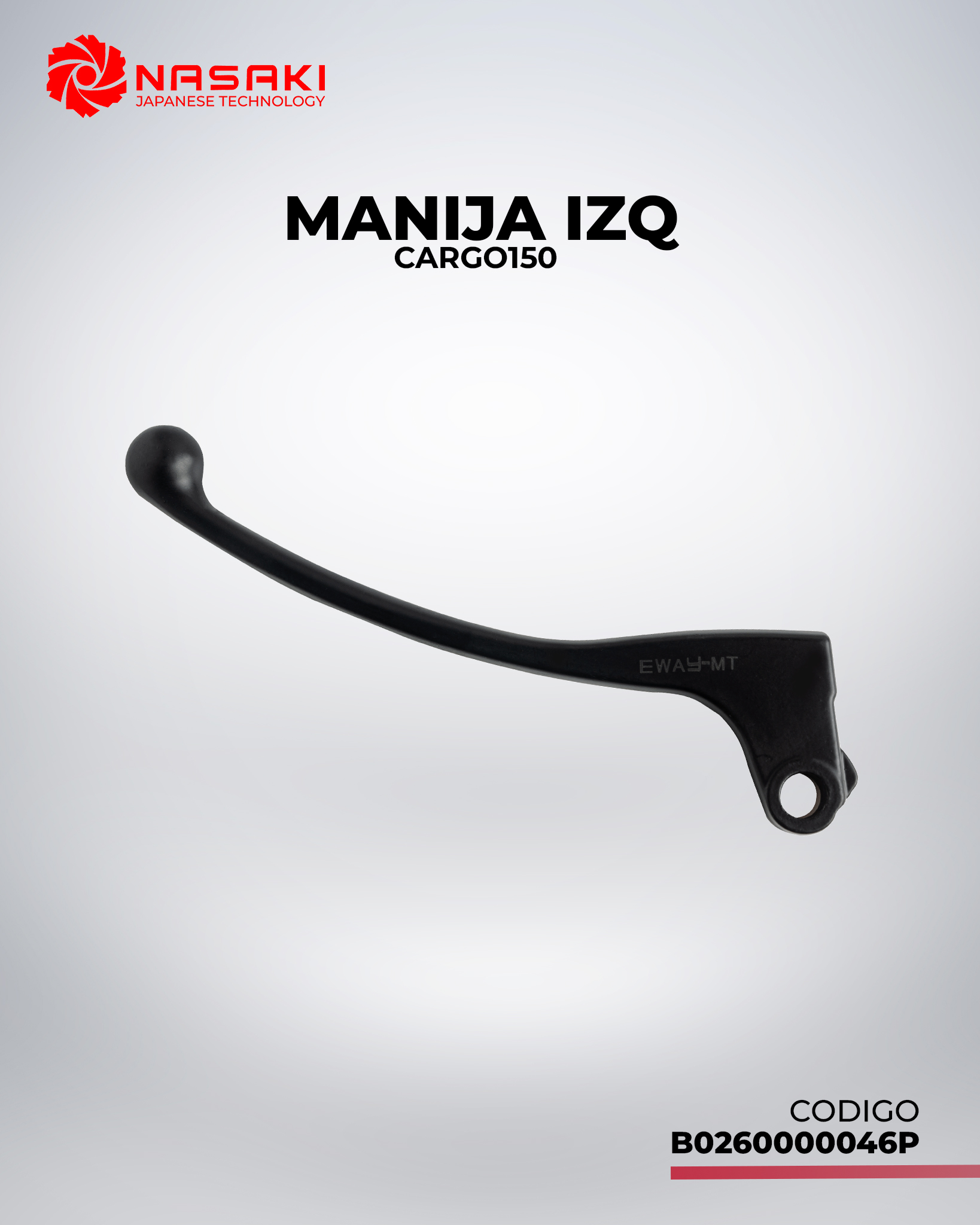 MANIJA IZQ CARGO150