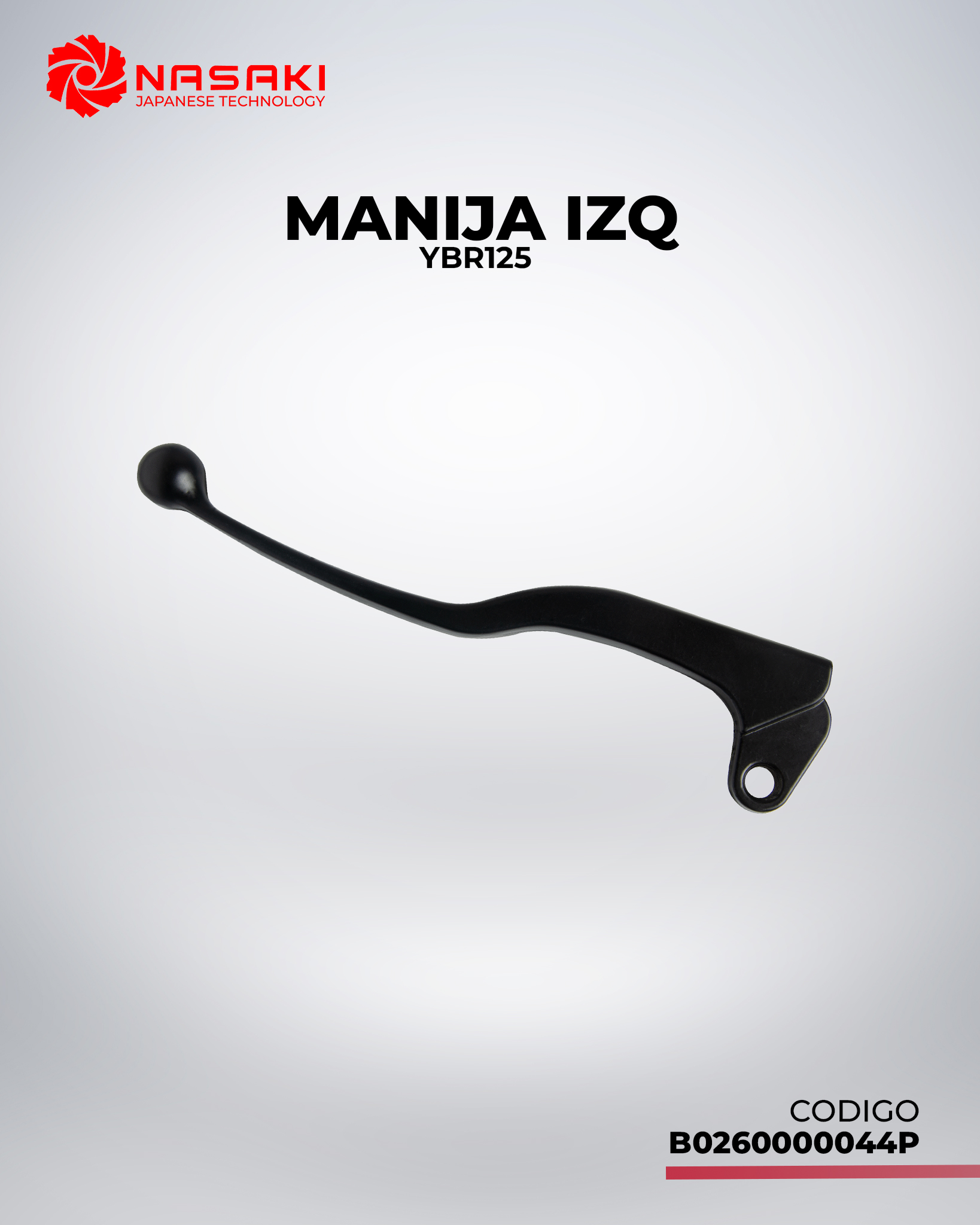 MANIJA IZQ YBR125