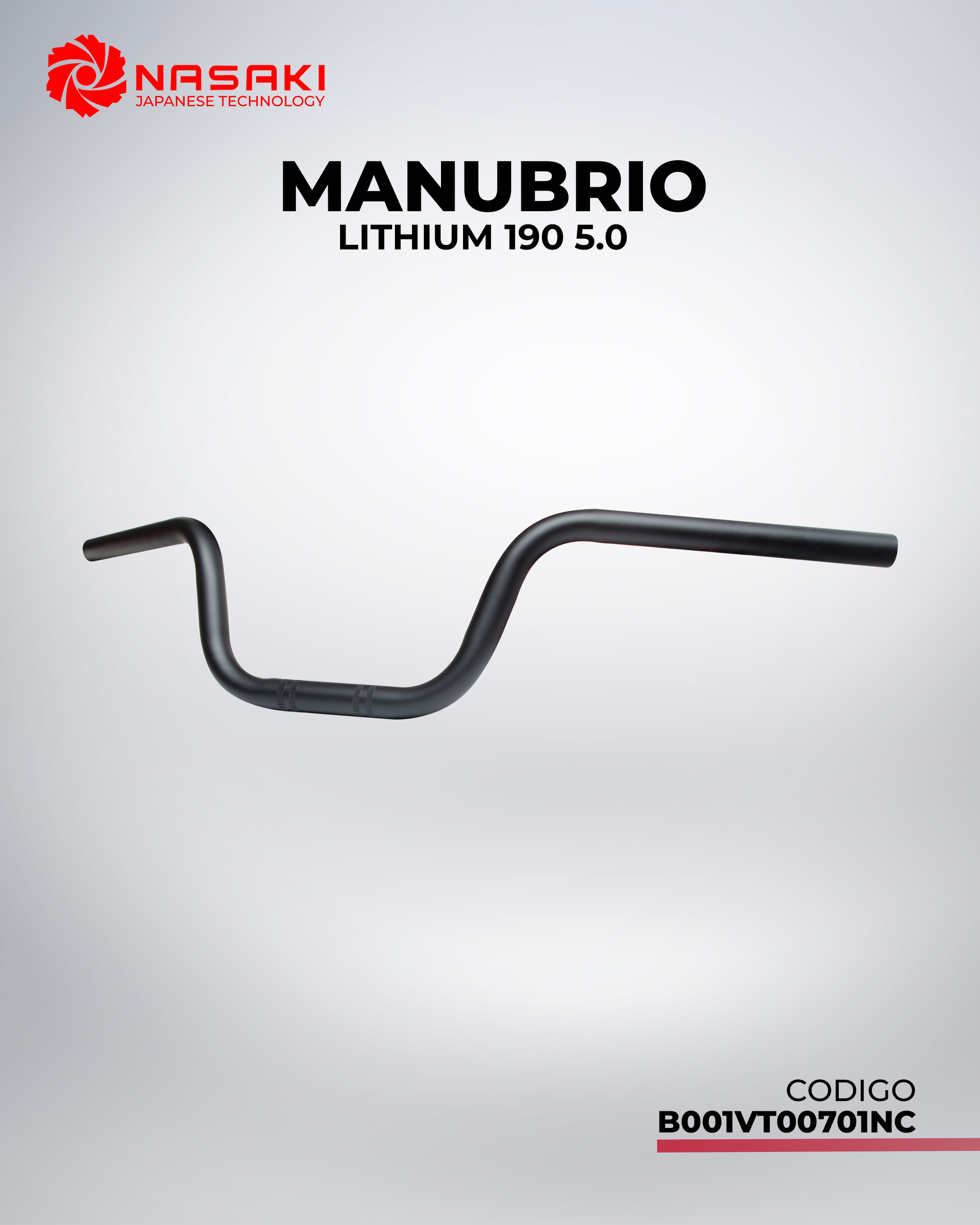 MANUBRIO LITHIUM 190 5.0