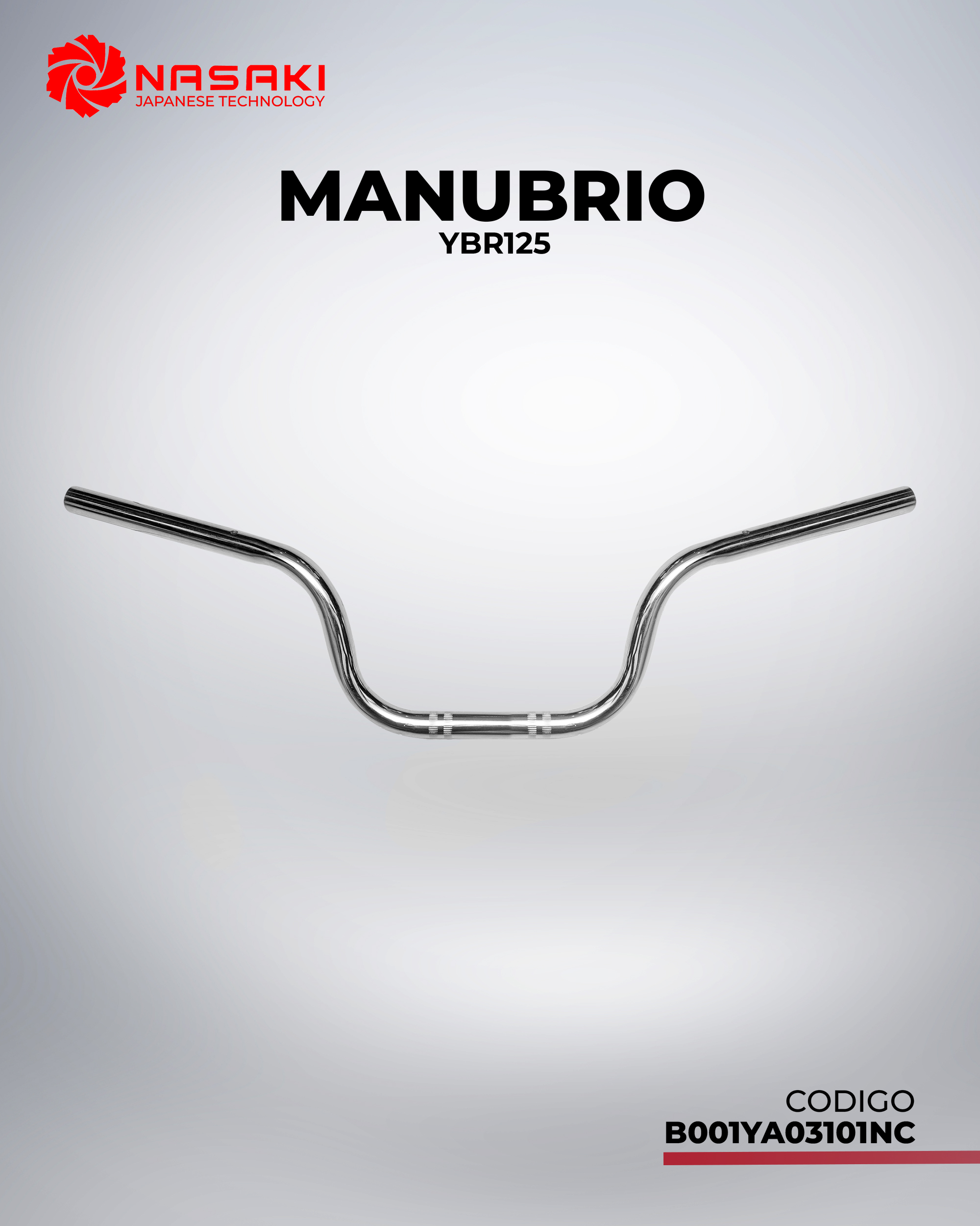 MANUBRIO YBR125