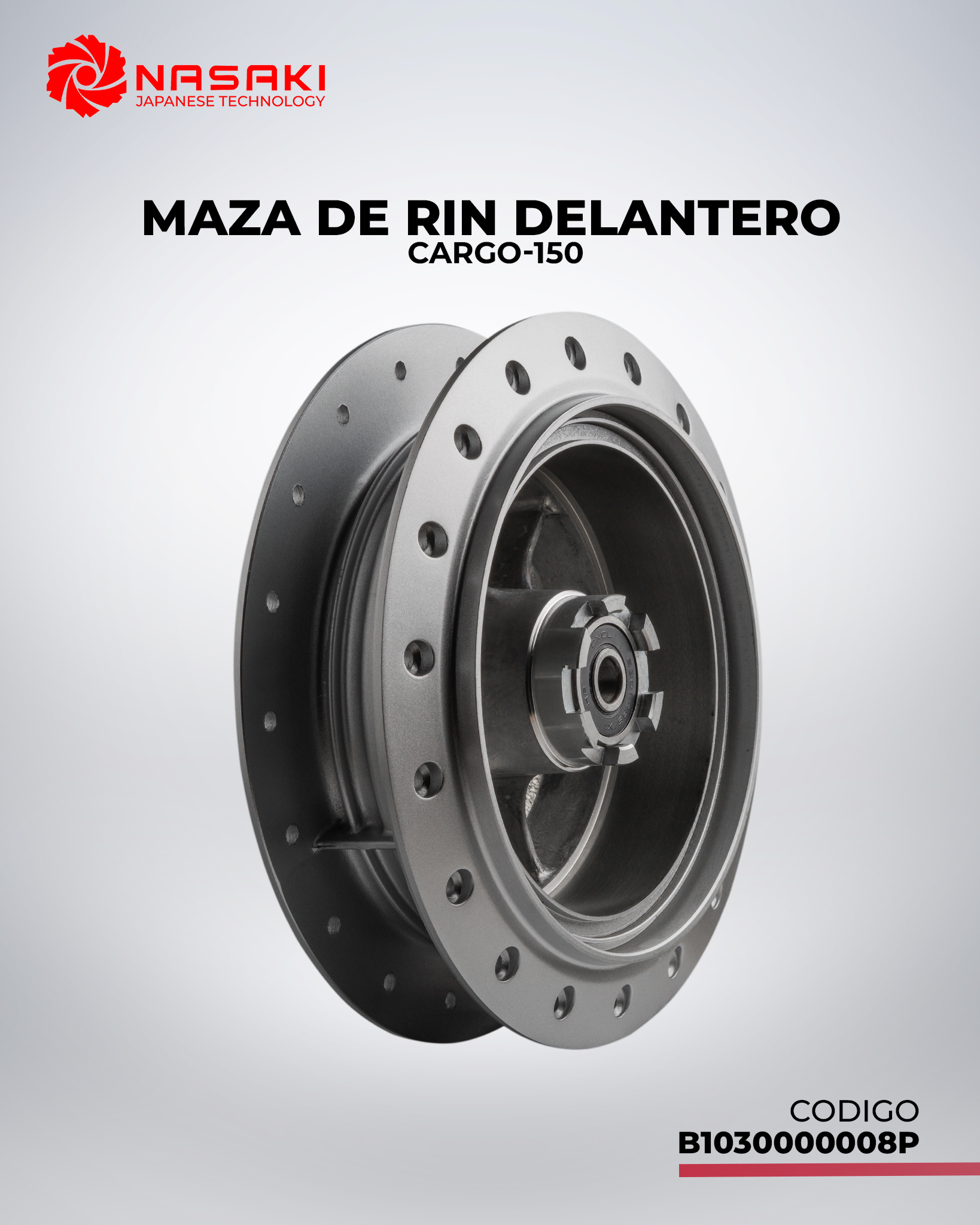 MAZA DE RIN DELANTERO CARGO-150