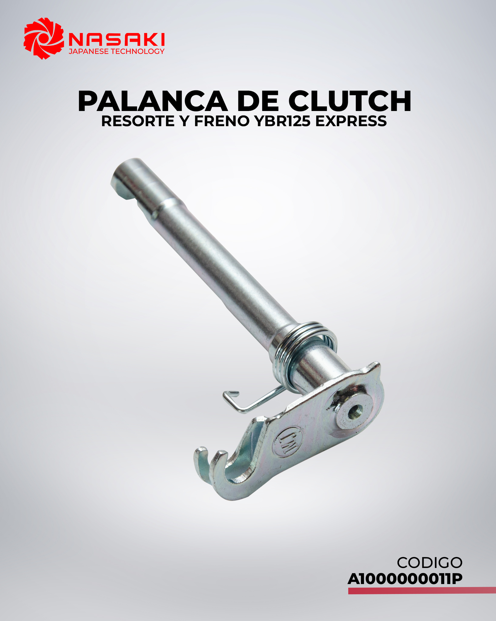 PALANCA DE CLUTCH RESORTE Y FRENO YBR125 EXPRESS