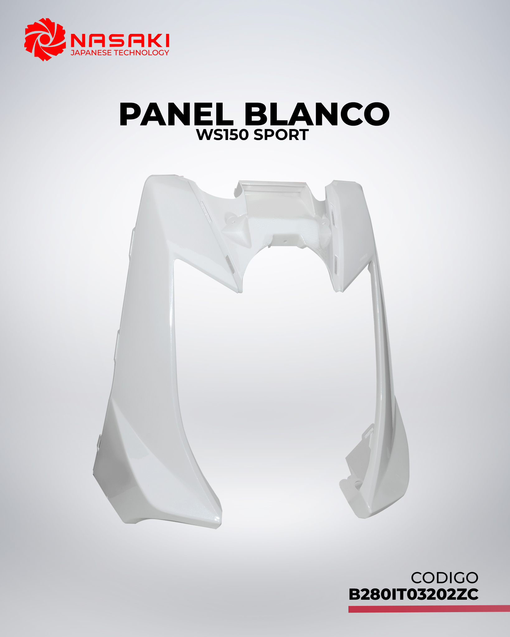 PANEL BLANCO WS150 SPORT
