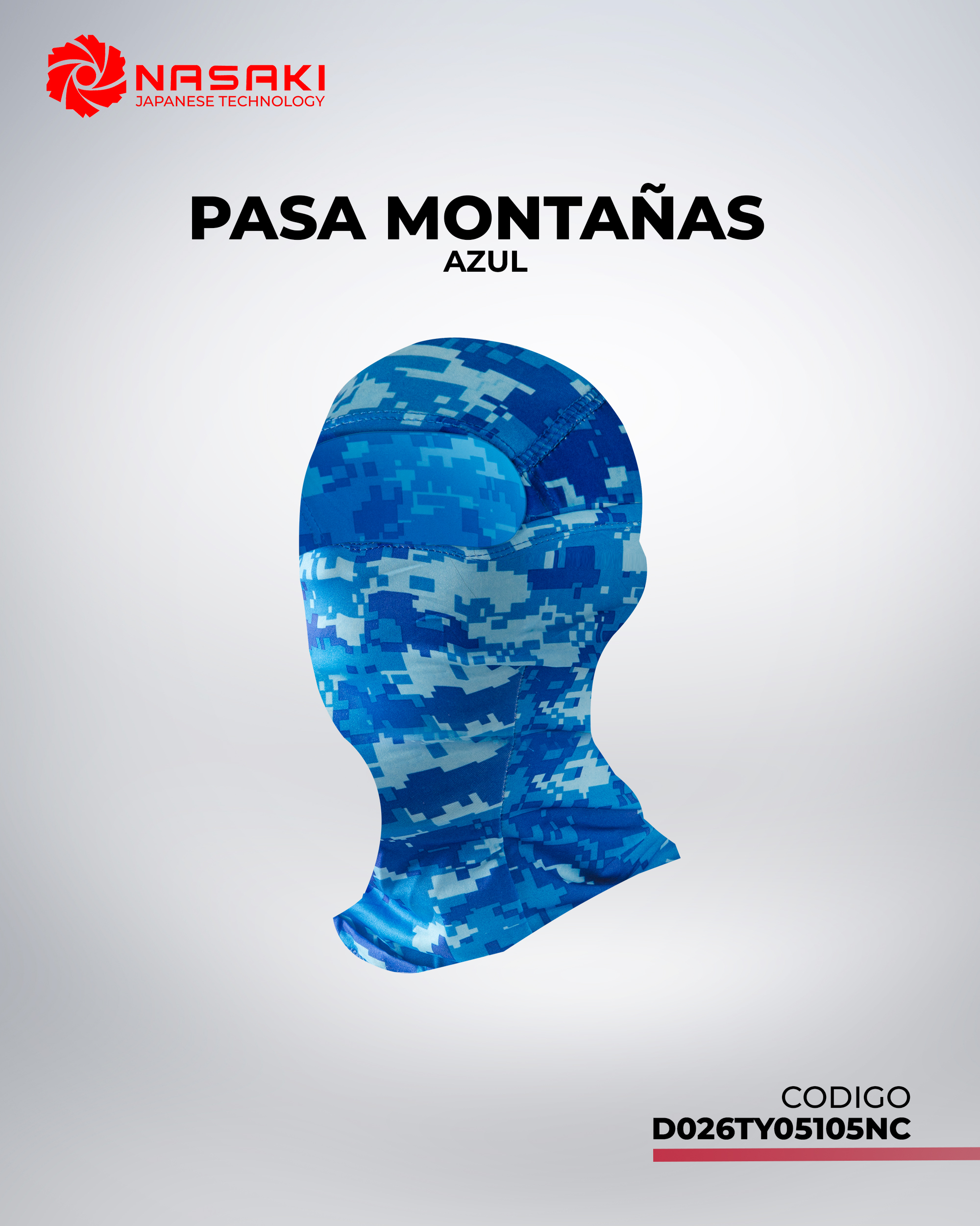 PASA MONTAÑAS AZUL