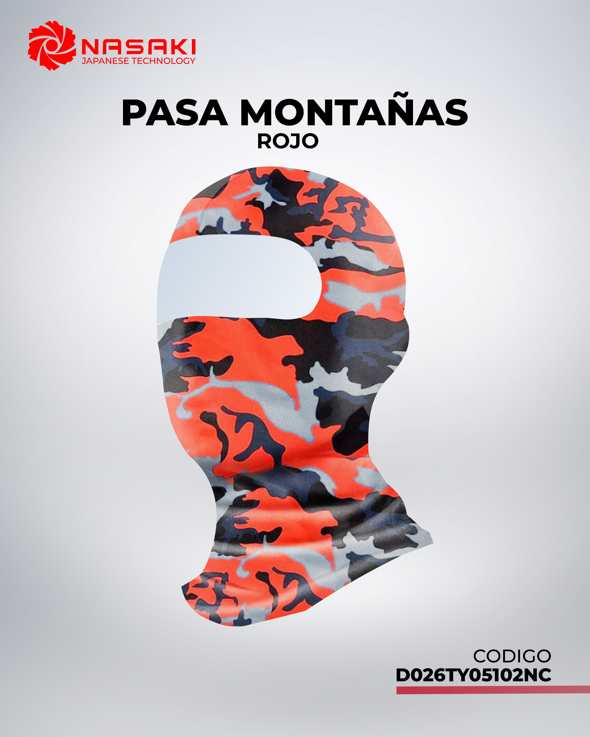 PASA MONTAÑAS ROJO