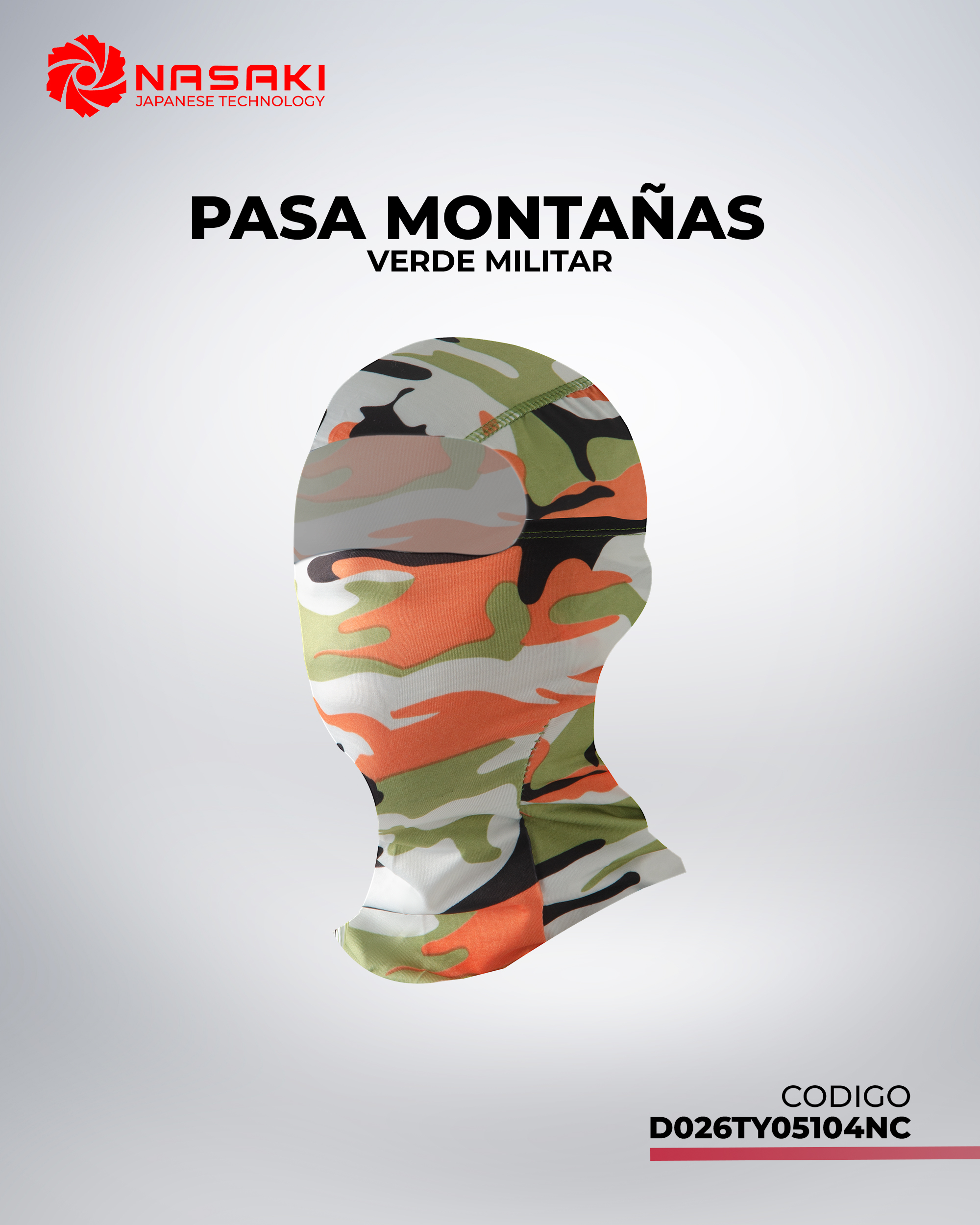 PASA MONTAÑAS VERDE MILITAR