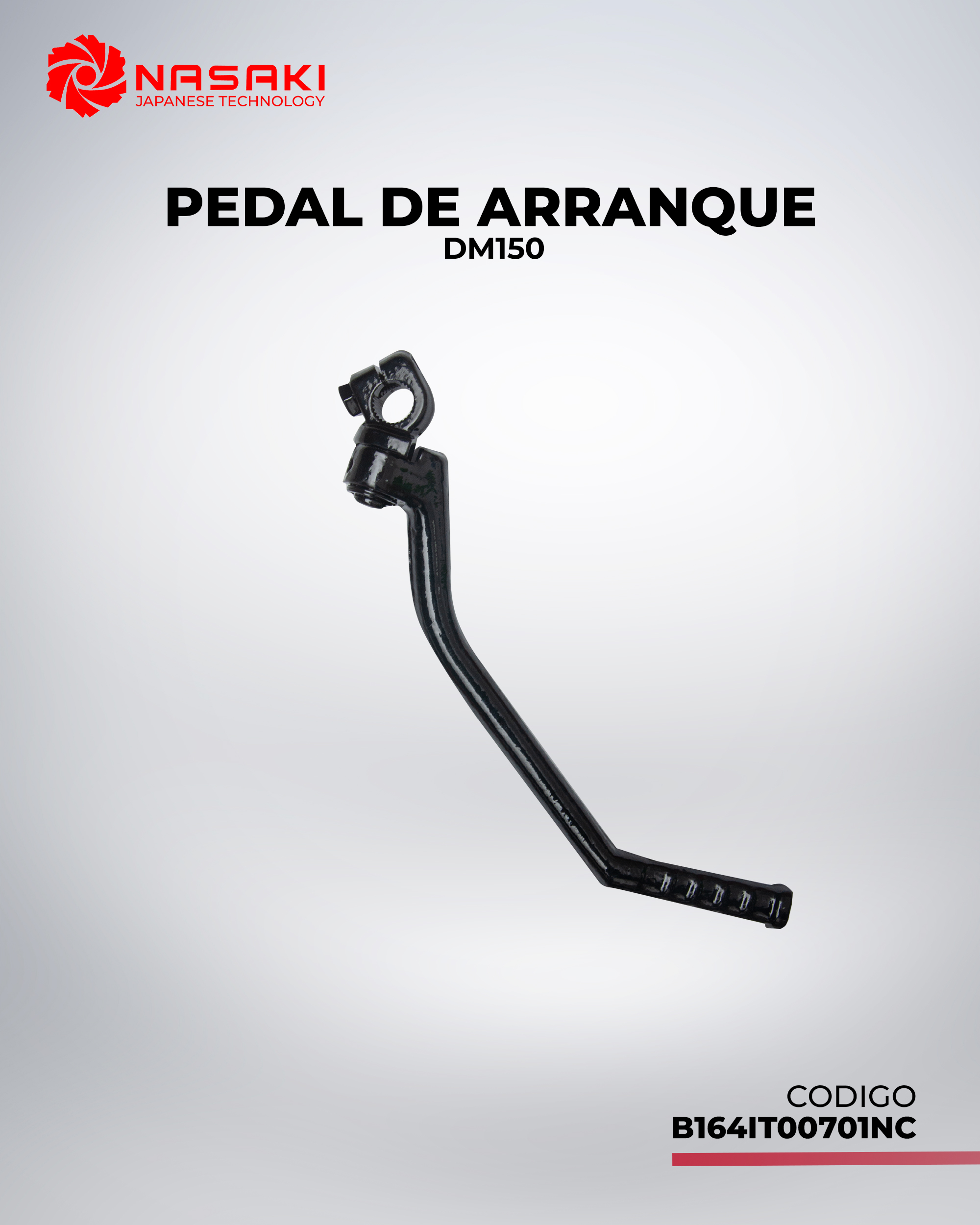 PEDAL DE ARRANQUE DM150
