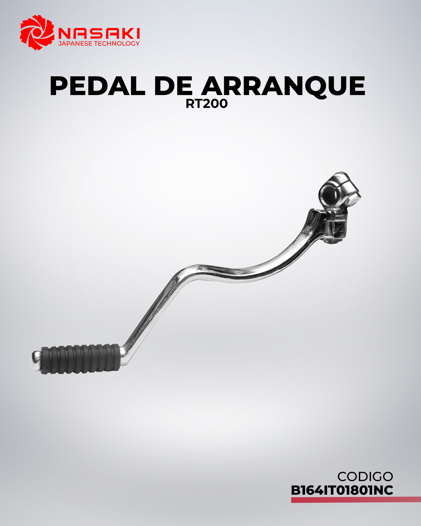 PEDAL DE ARRANQUE RT200