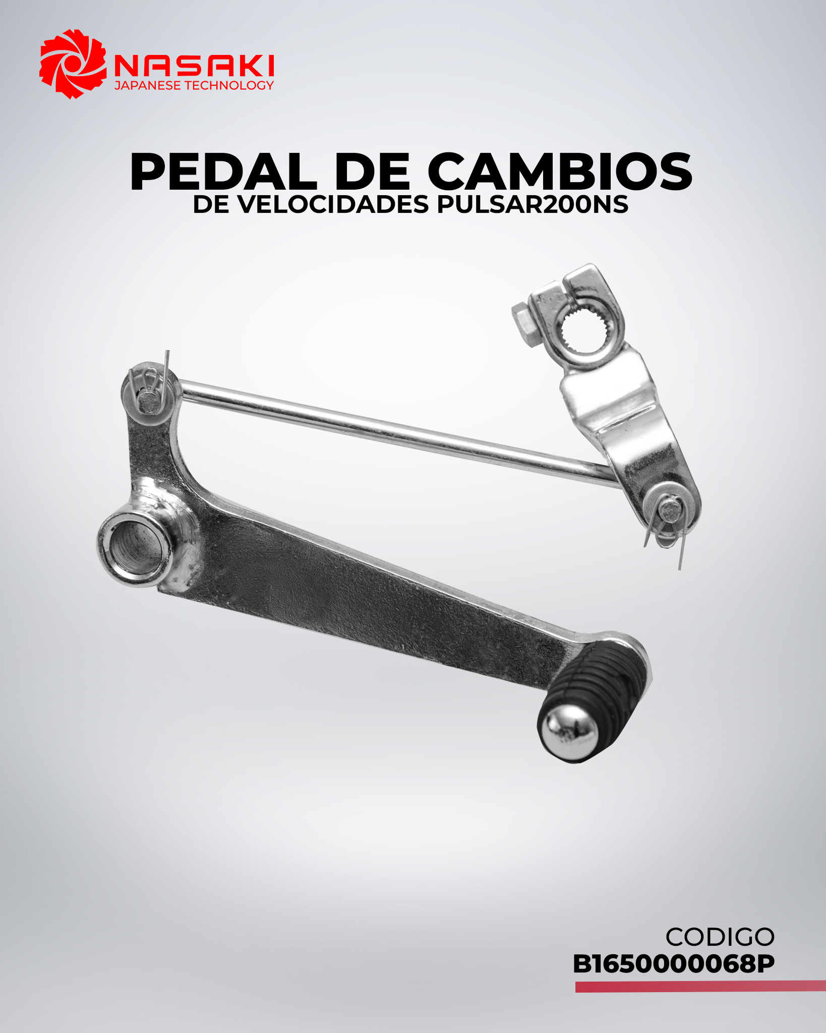 PEDAL DE CAMBIOS DE VELOCIDADES PULSAR200NS