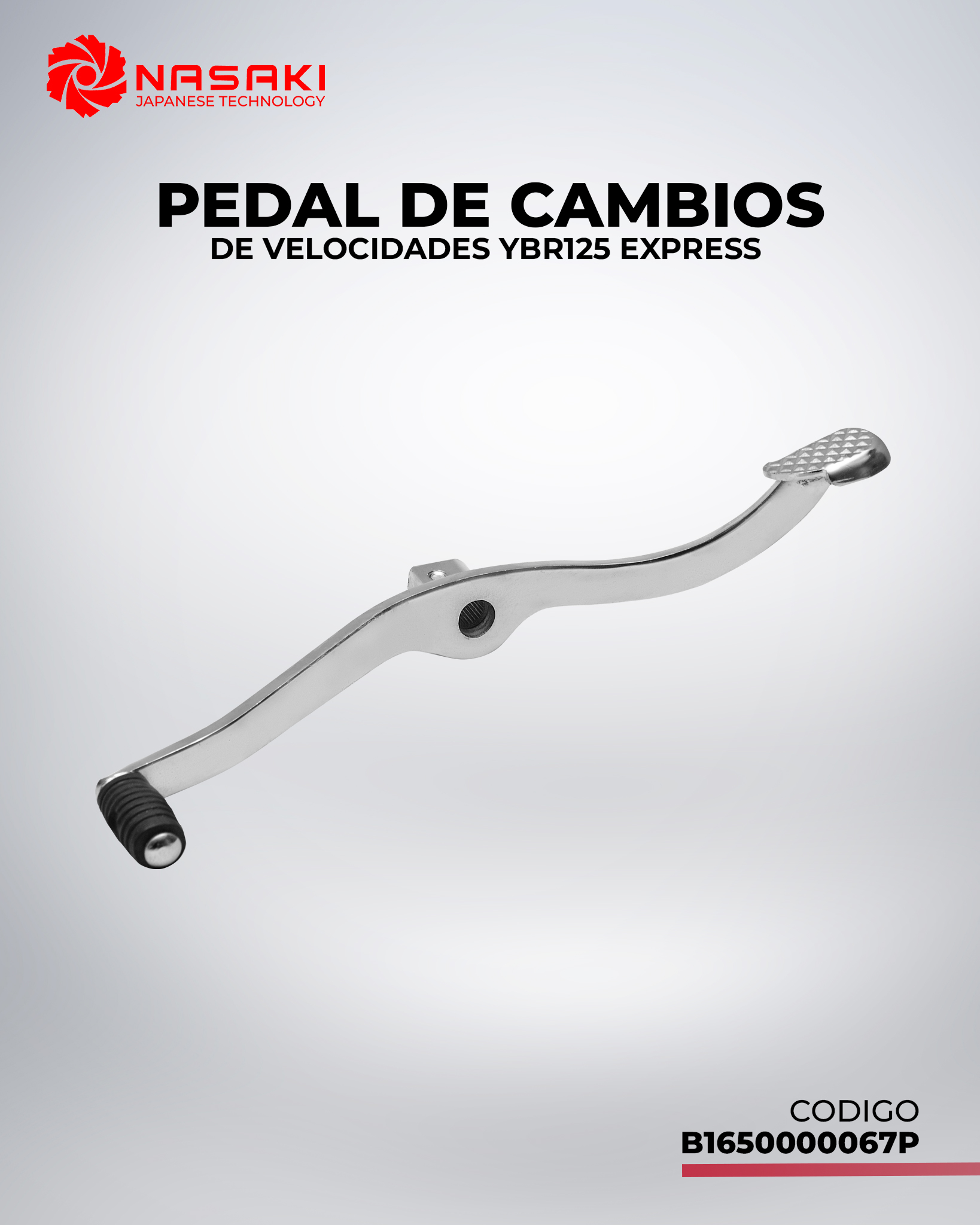 PEDAL DE CAMBIOS DE VELOCIDADES YBR125 EXPRESS