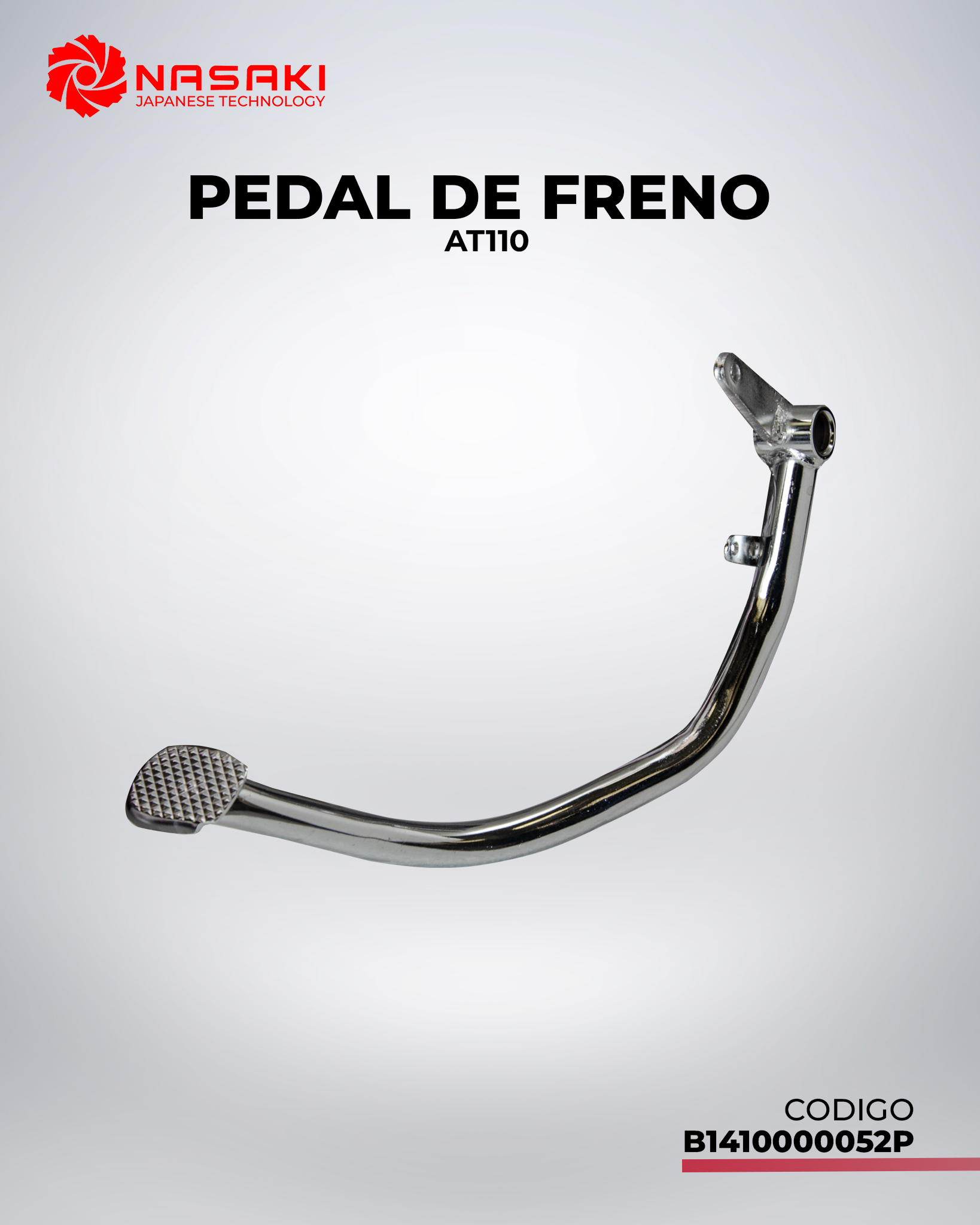 PEDAL DE FRENO AT110