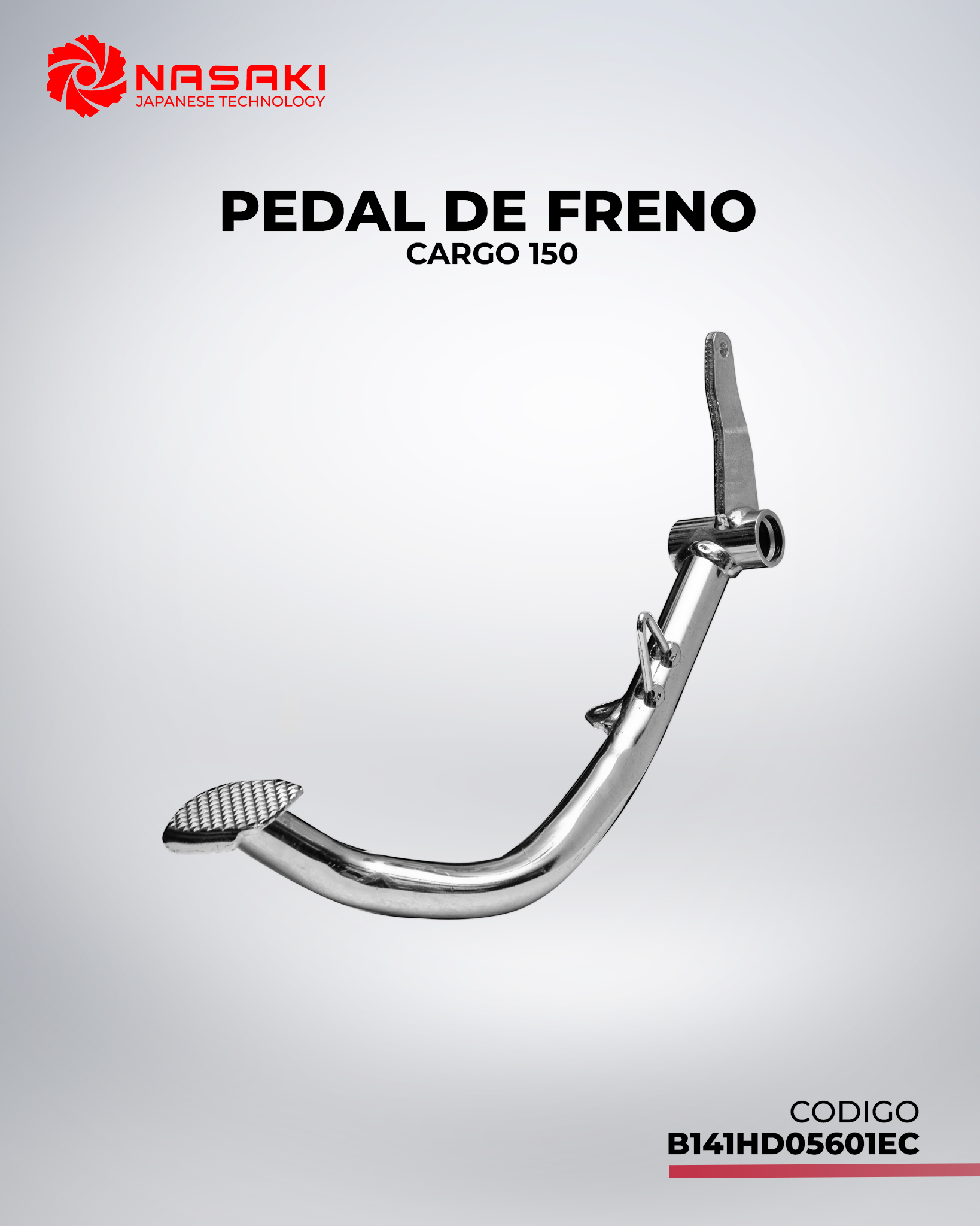 PEDAL DE FRENO CARGO 150