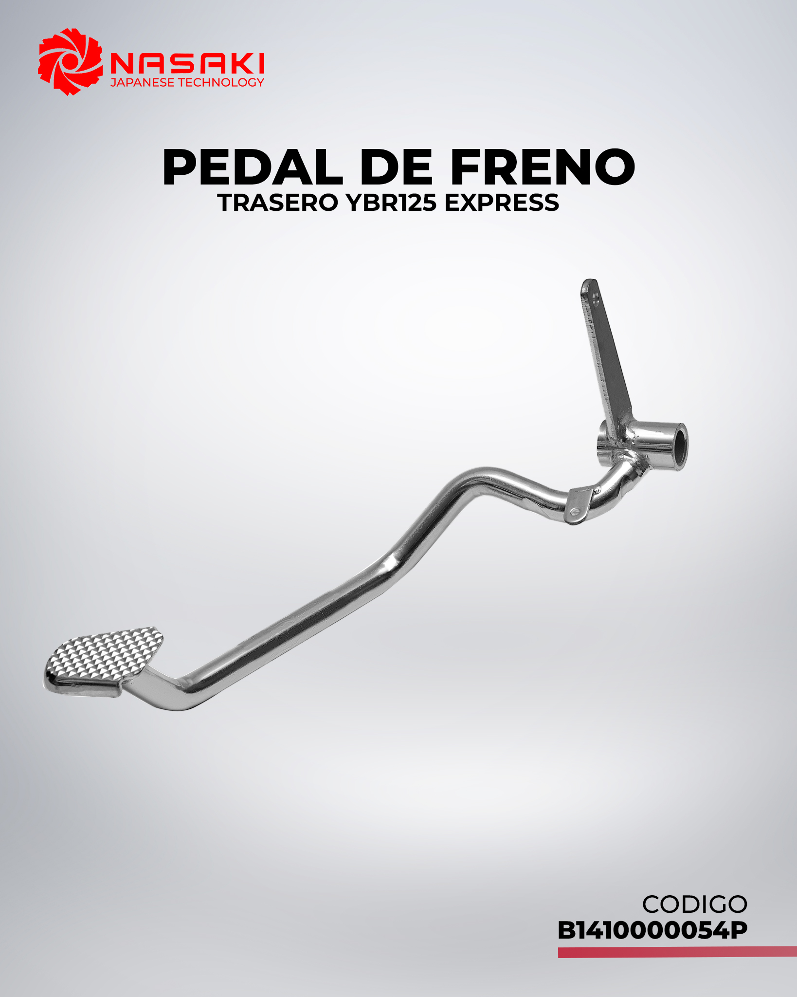 PEDAL DE FRENO TRASERO YBR125 EXPRESS