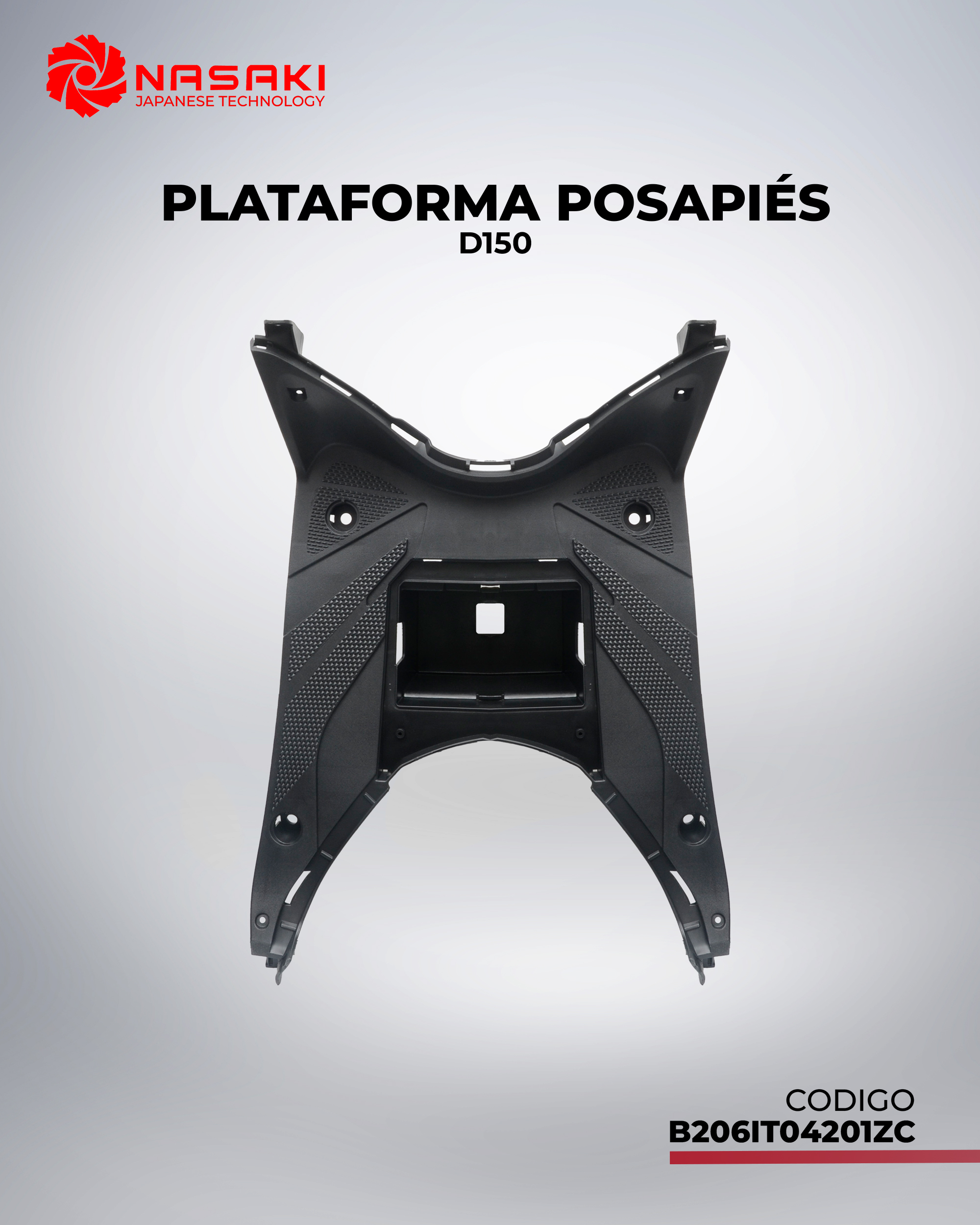 PLATAFORMA POSAPIES D150