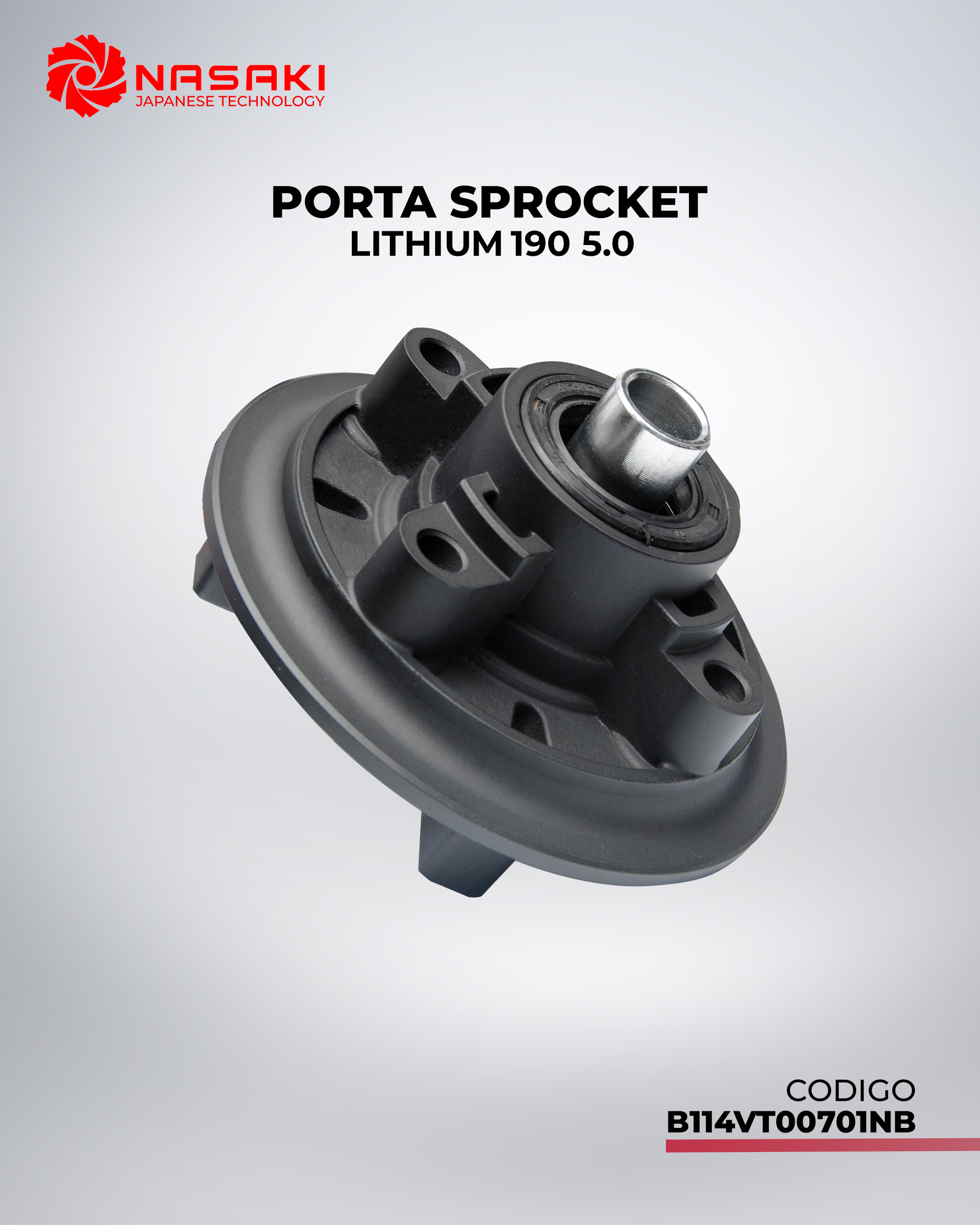 PORTA SPROCKET LITHIUM 190 5.0