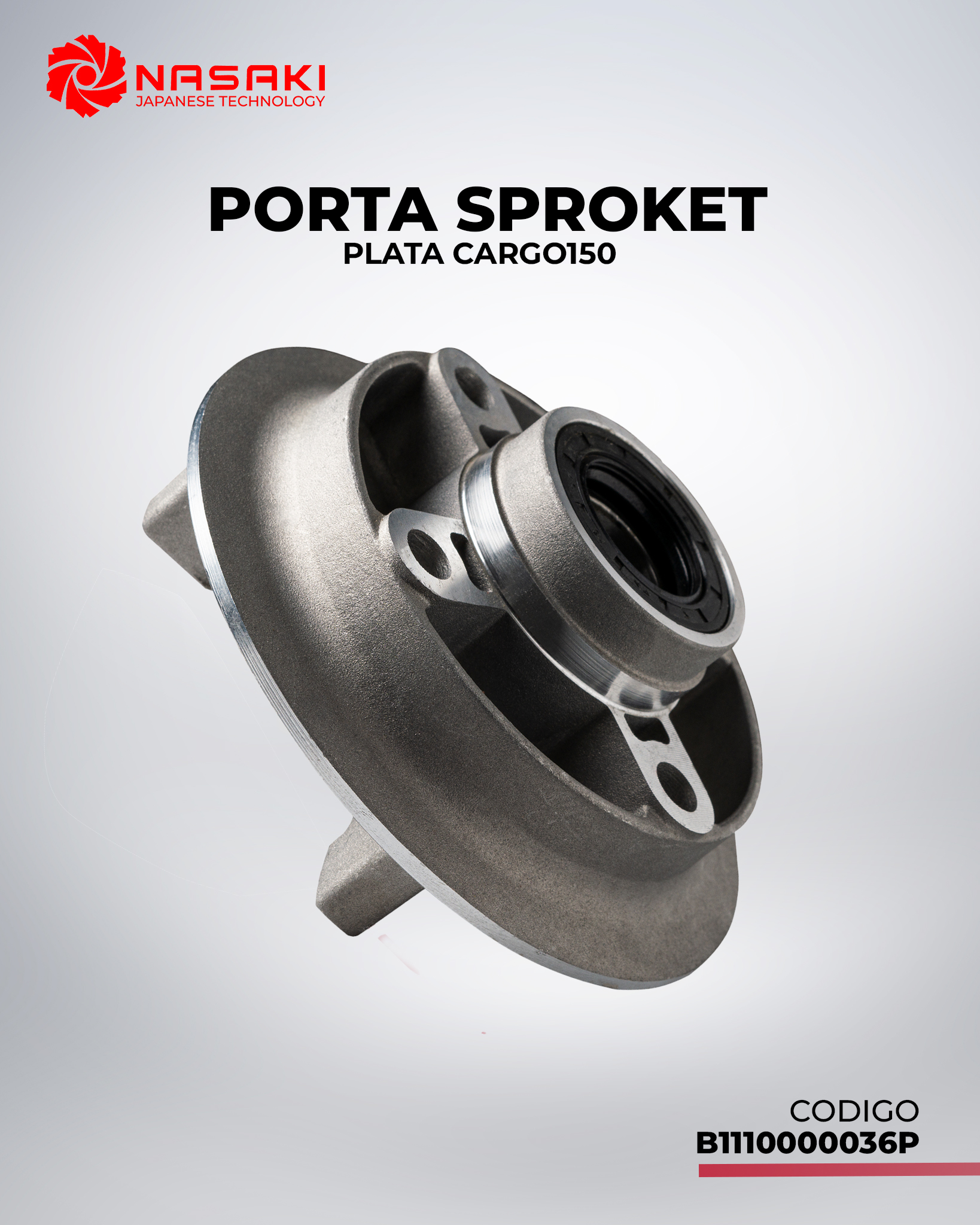 PORTA SPROKET COM PLATA CARGO150