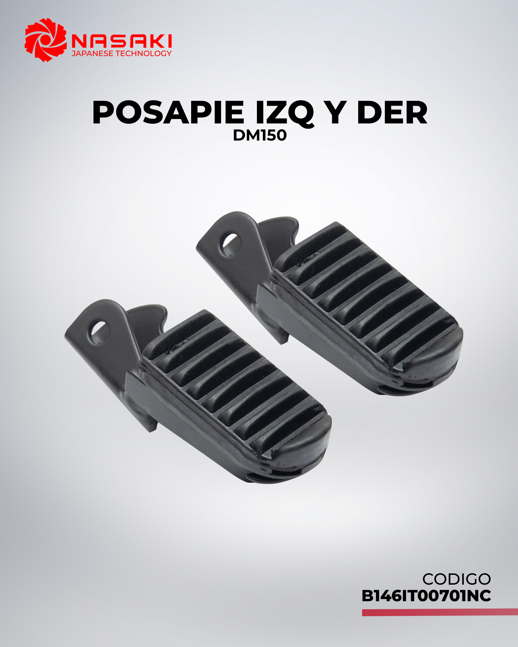 POSAPIE IZQ/DER DM150