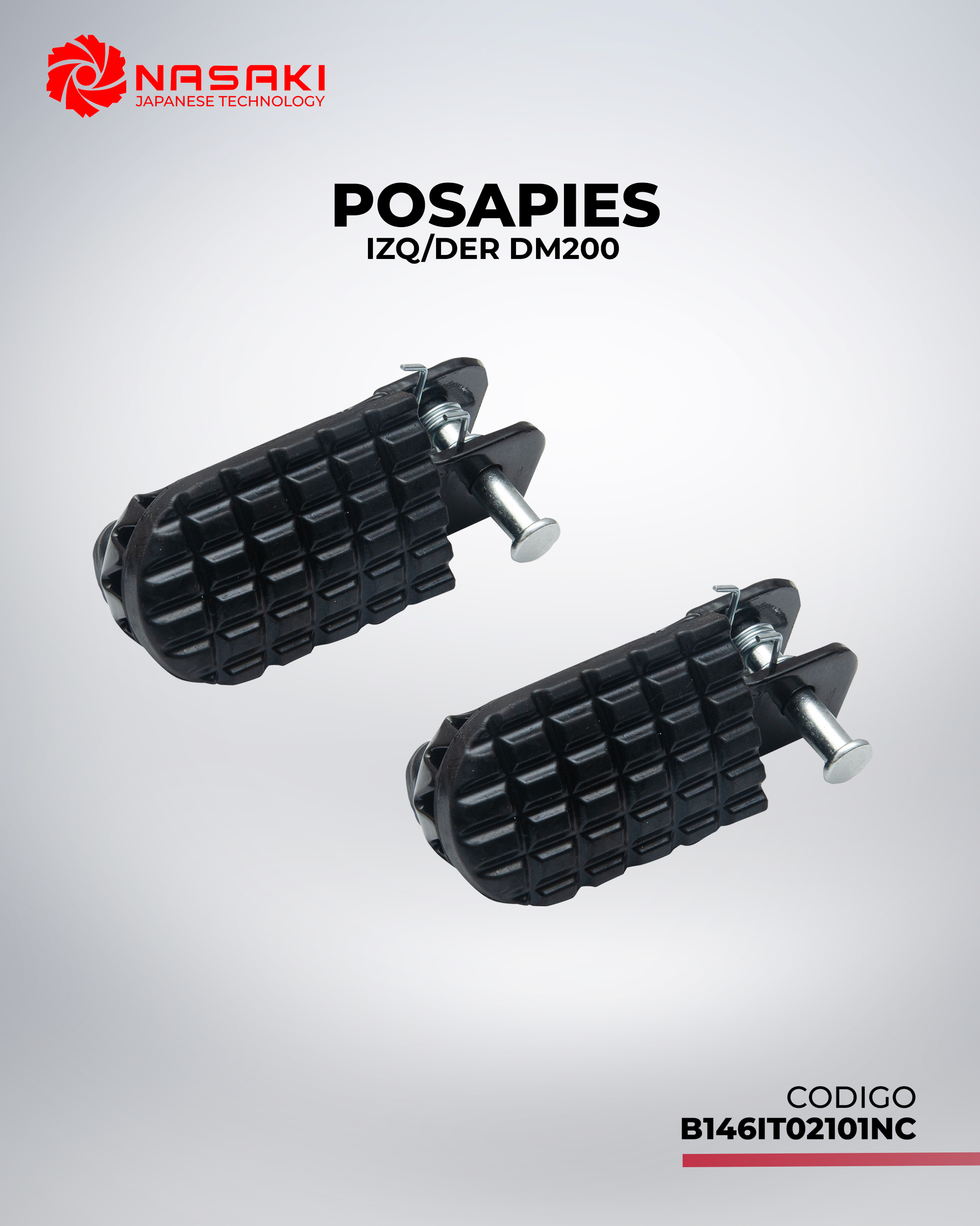 POSAPIE IZQ/DER DM200