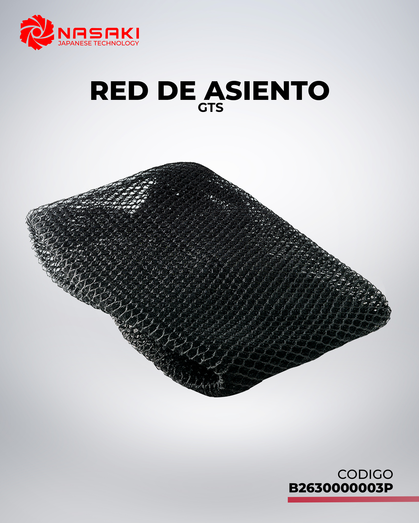 RED DE ASIENTO XXL GTS