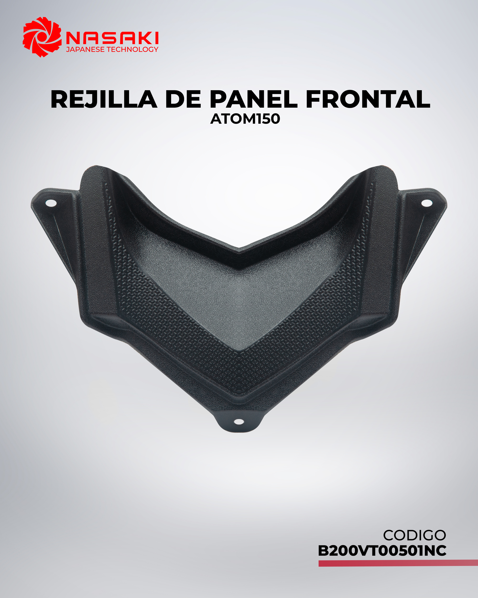 REJILLA DE PANEL FRONTAL ATOM150