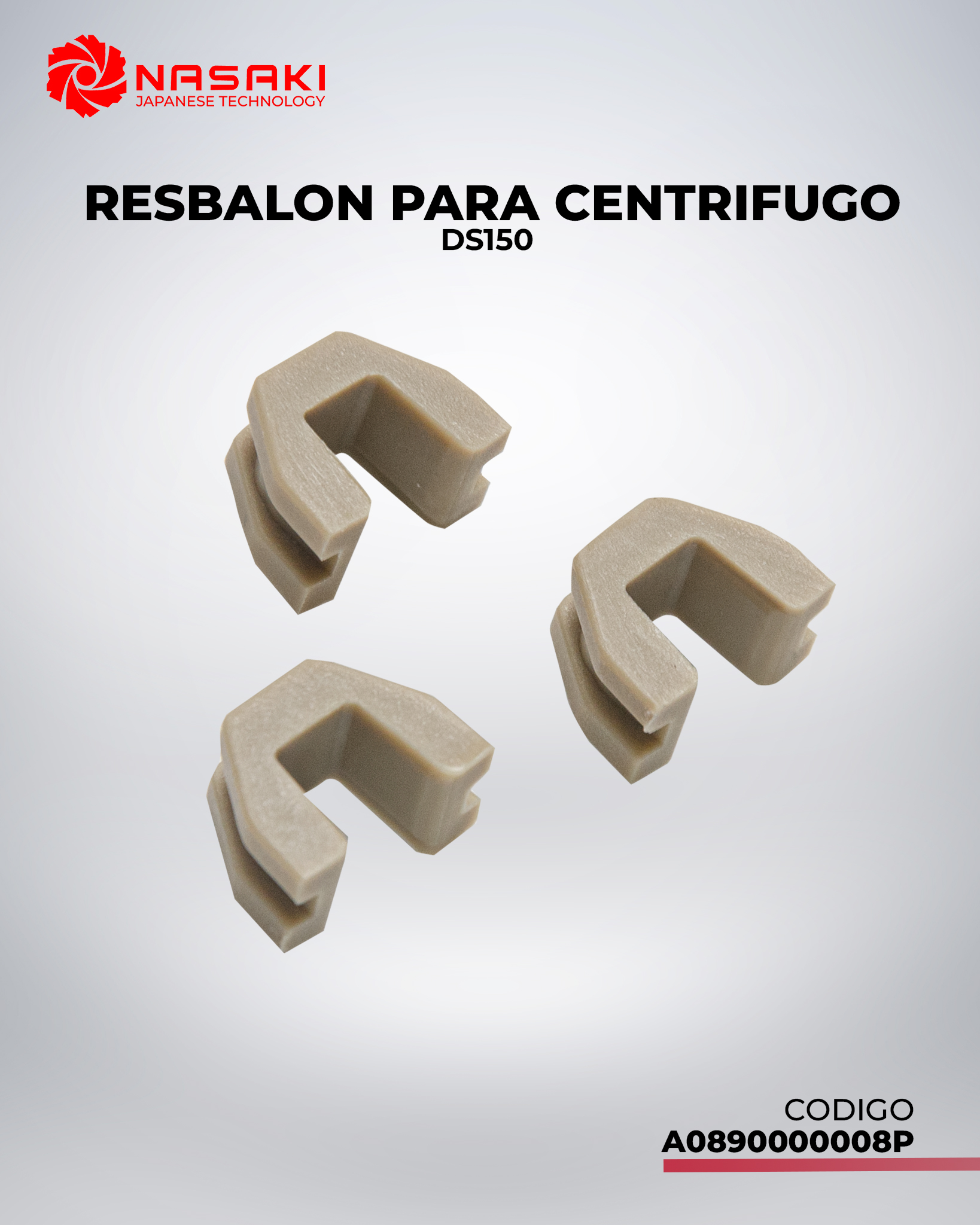 RESBALON PARA CENTRIFUGO DS150