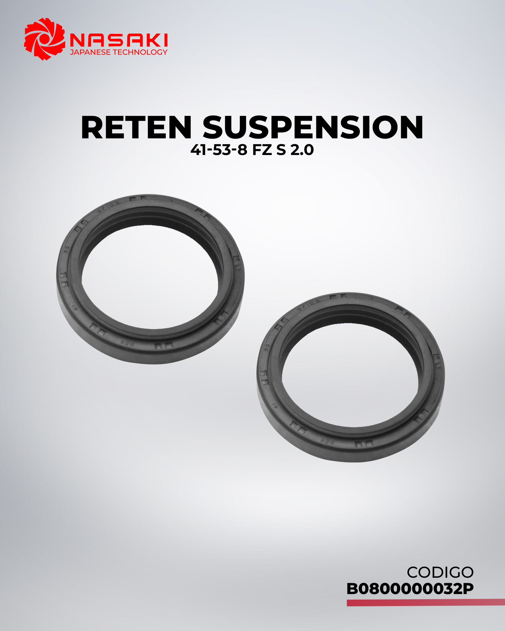 RETEN DE SUSPENSION 41-53-8 FZ S 2.0