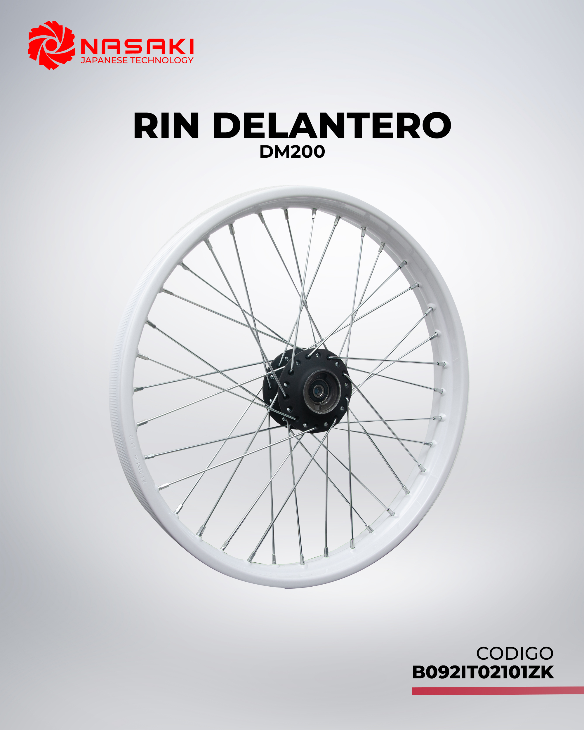 RIN DELANTERO DM200