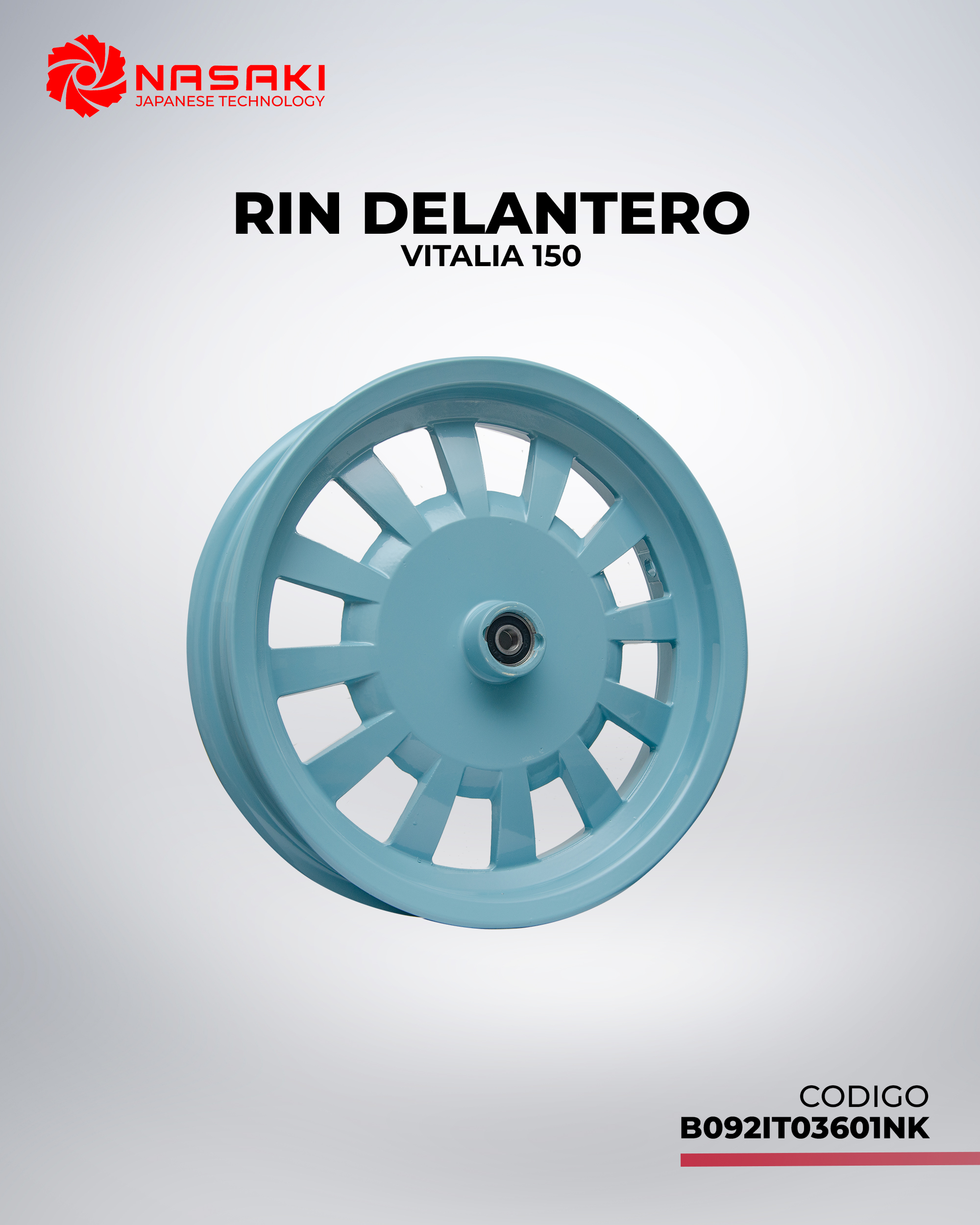 RIN DELANTERO VITALIA 150
