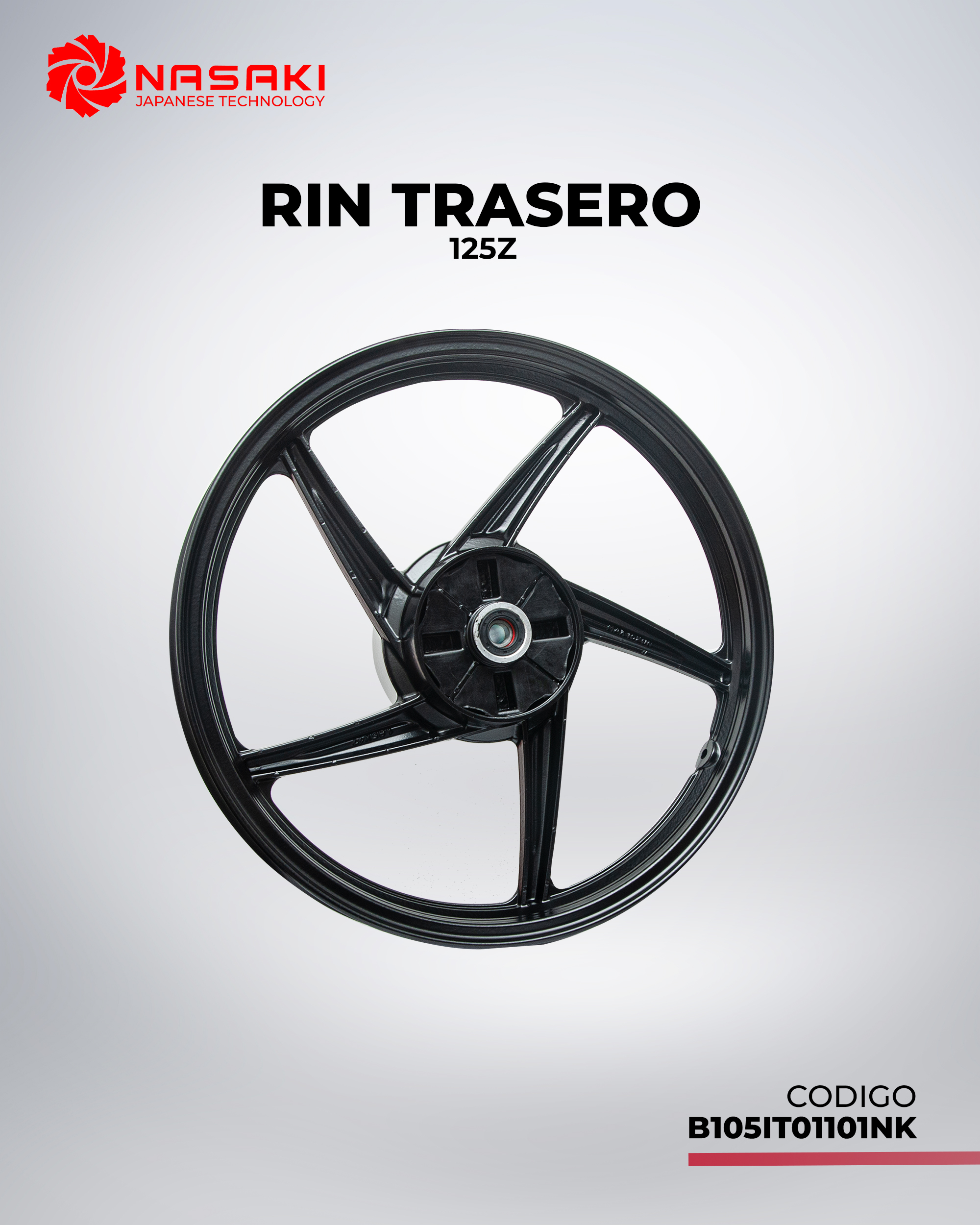 RIN TRASERO 125Z