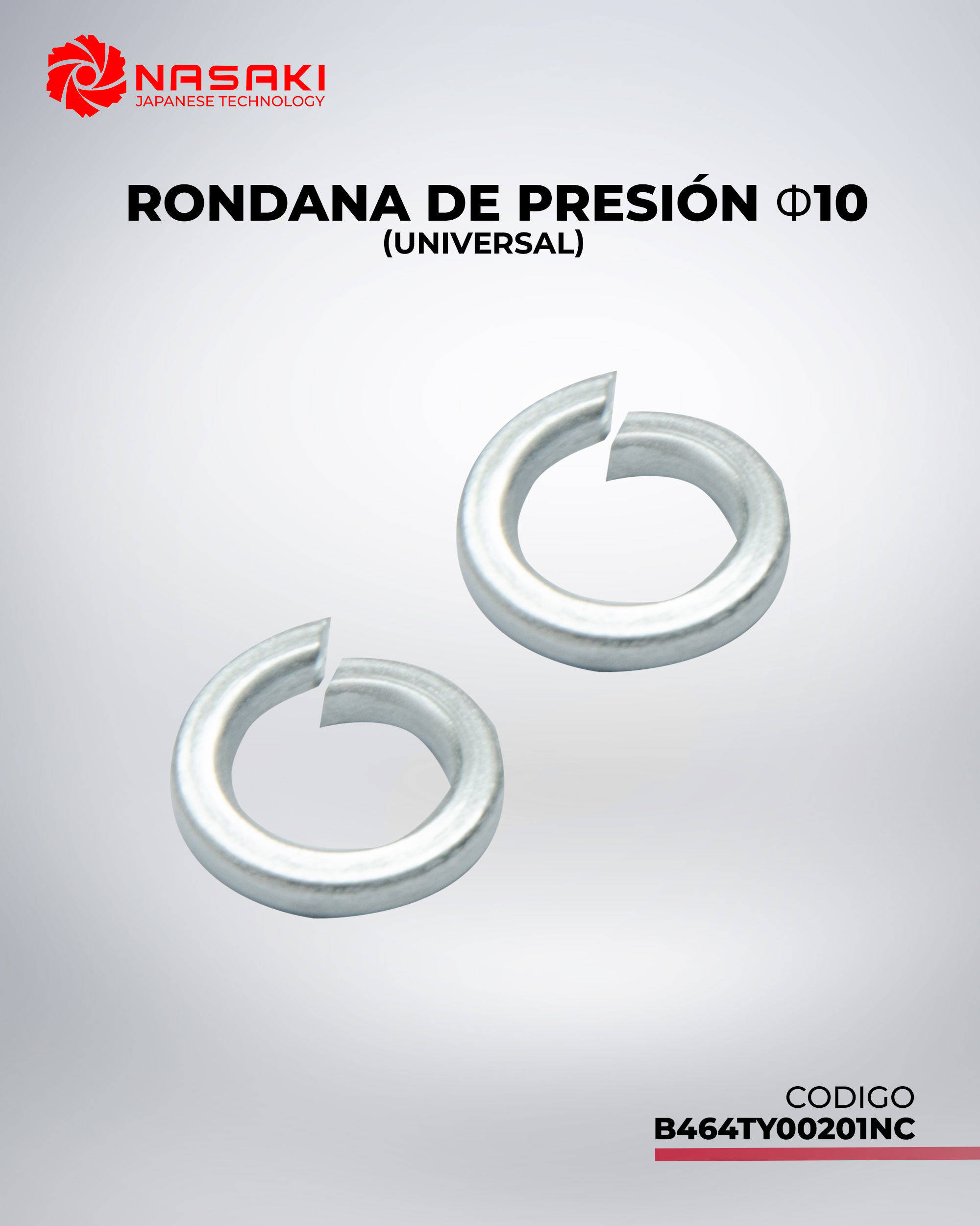RONDANA DE PRESION F10