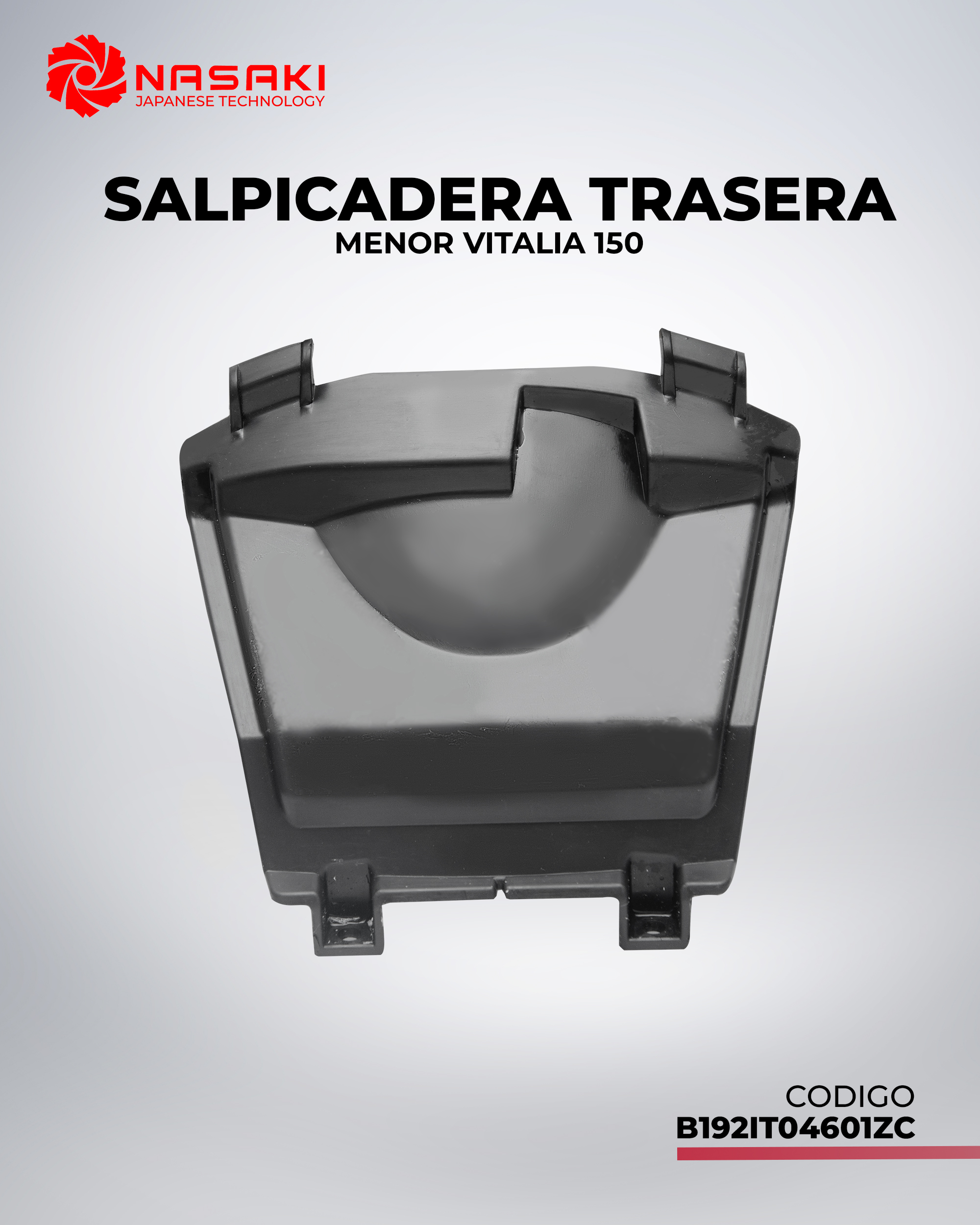 SALPICADERA TRASERA MENOR VITALIA 150