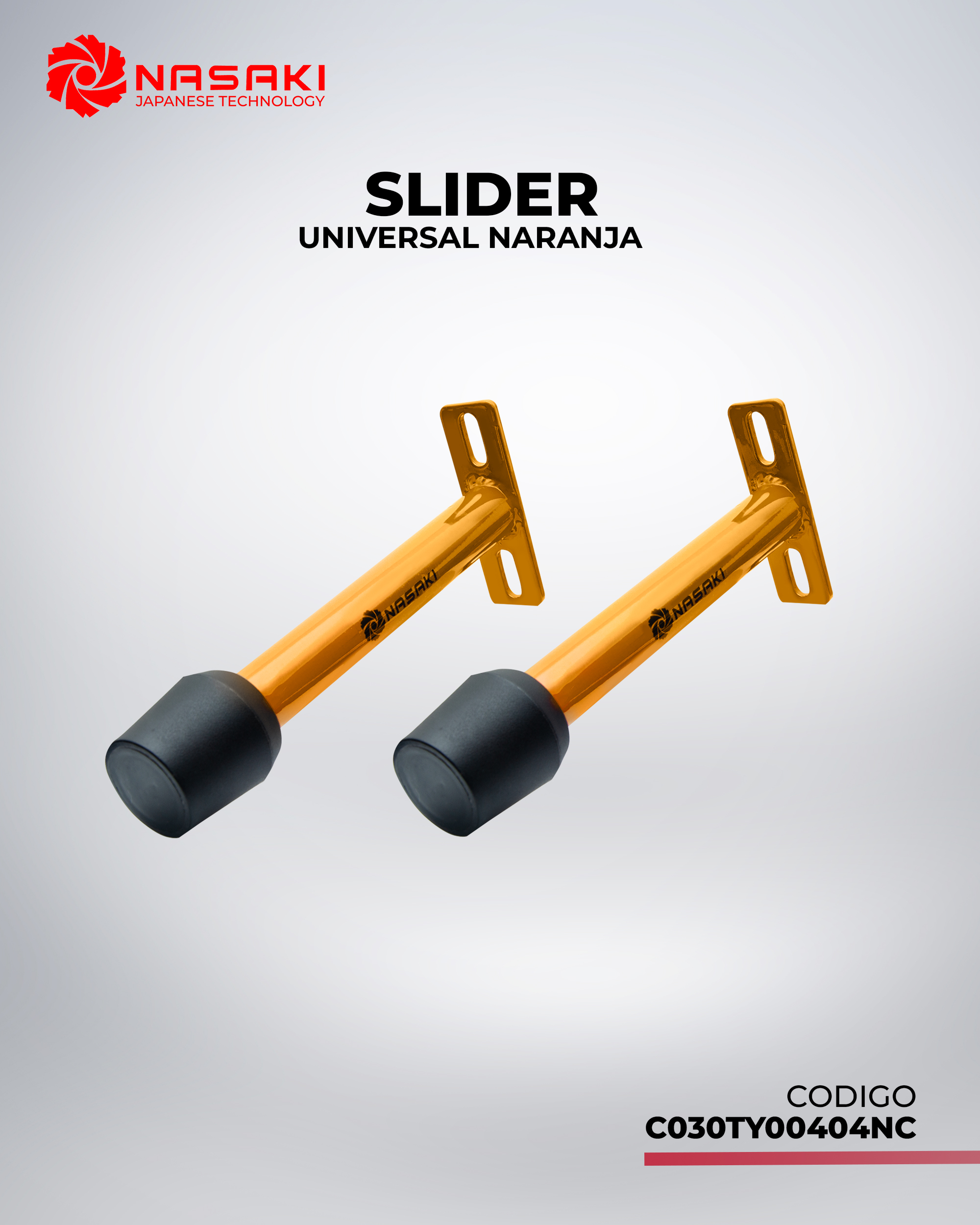 SLIDER UNIVERSAL NARANJA 