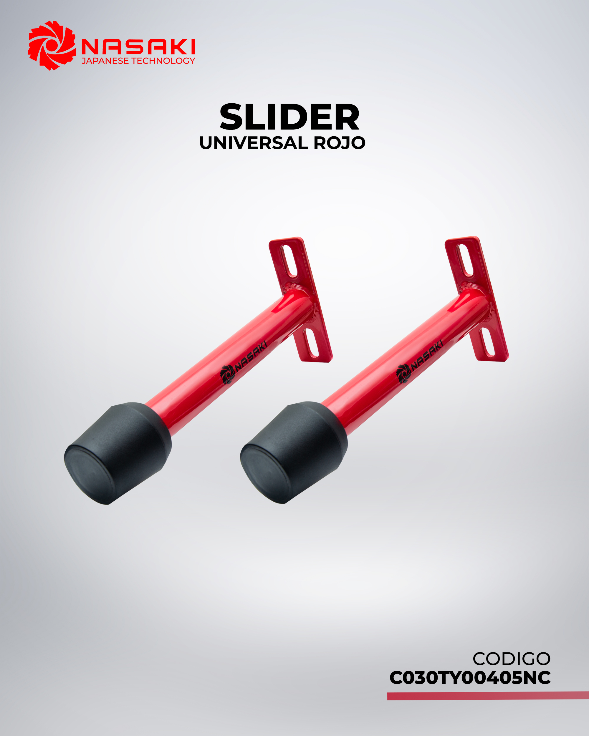 SLIDER UNIVERSAL ROJO 