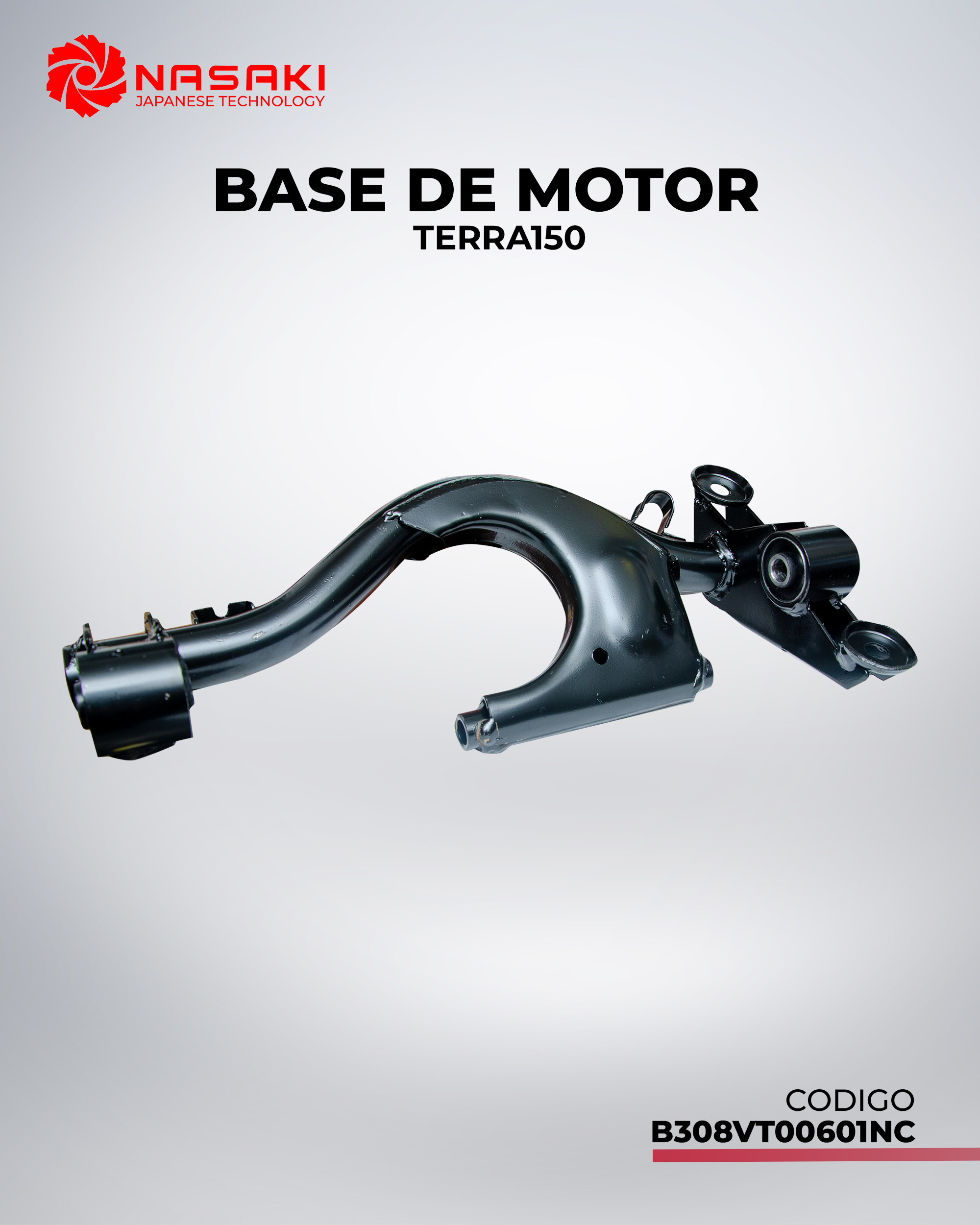 SOPORTE DE MOTOR TERRA150