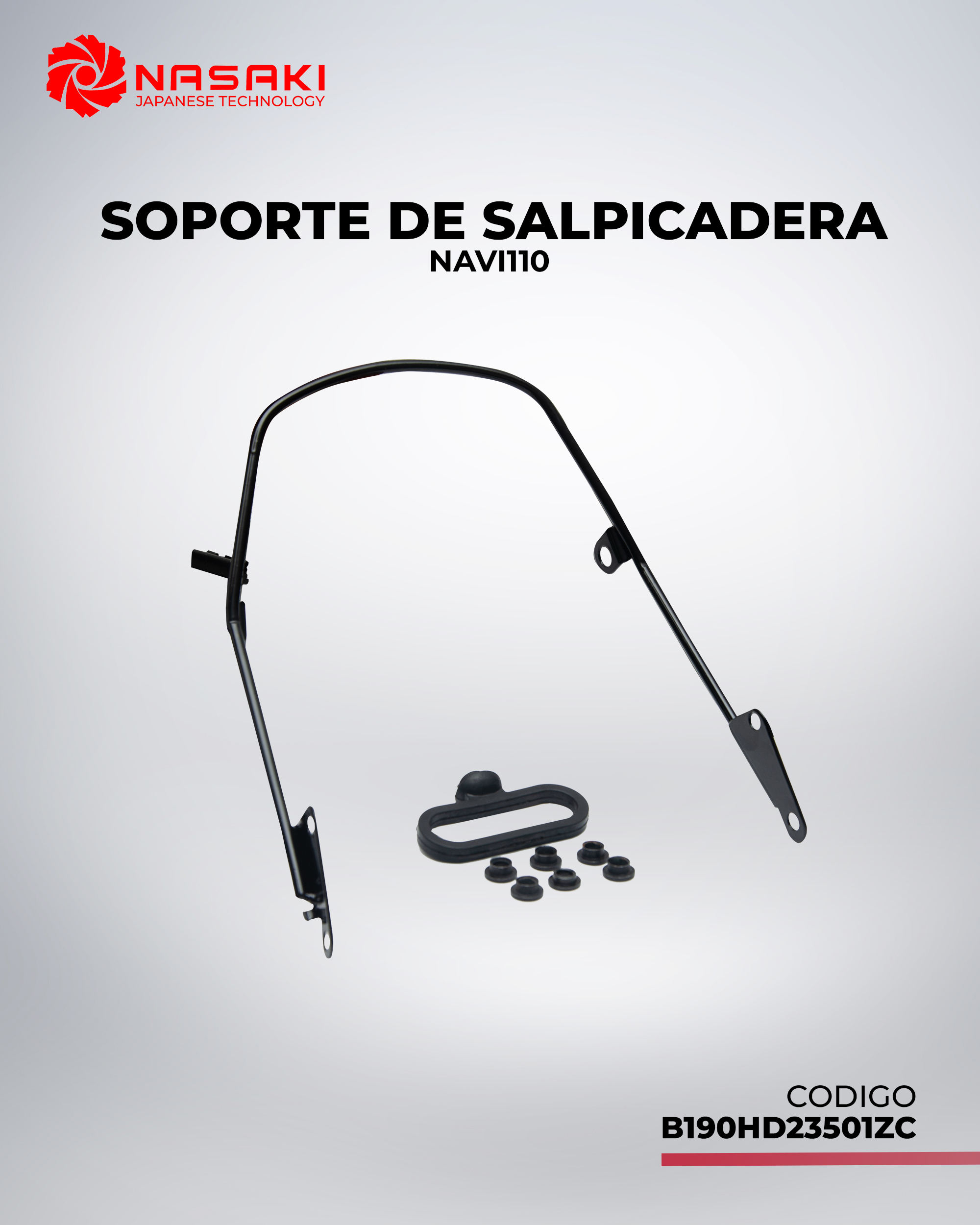 SOPORTE DE SALPICADERA NAVI110