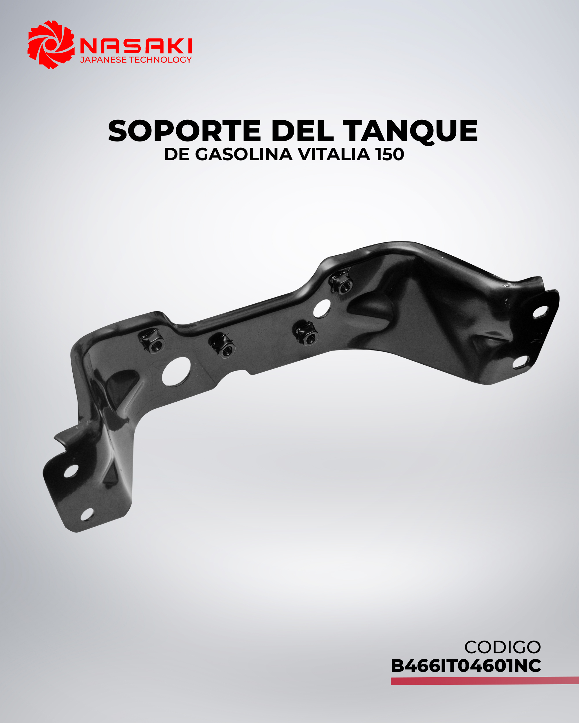 SOPORTE DEL TANQUE DE GASOLINA VITALIA 150