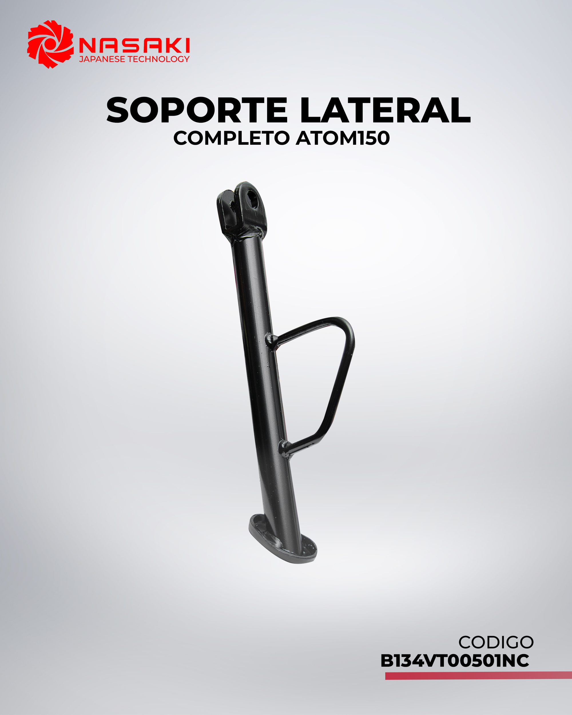 SOPORTE LATERAL COMPLETO ATOM150